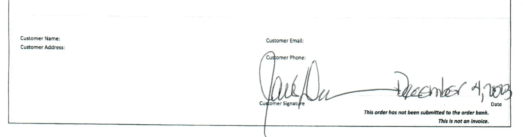 S650 Mustang Specialty Vehicle Orders Get No Love? orderform