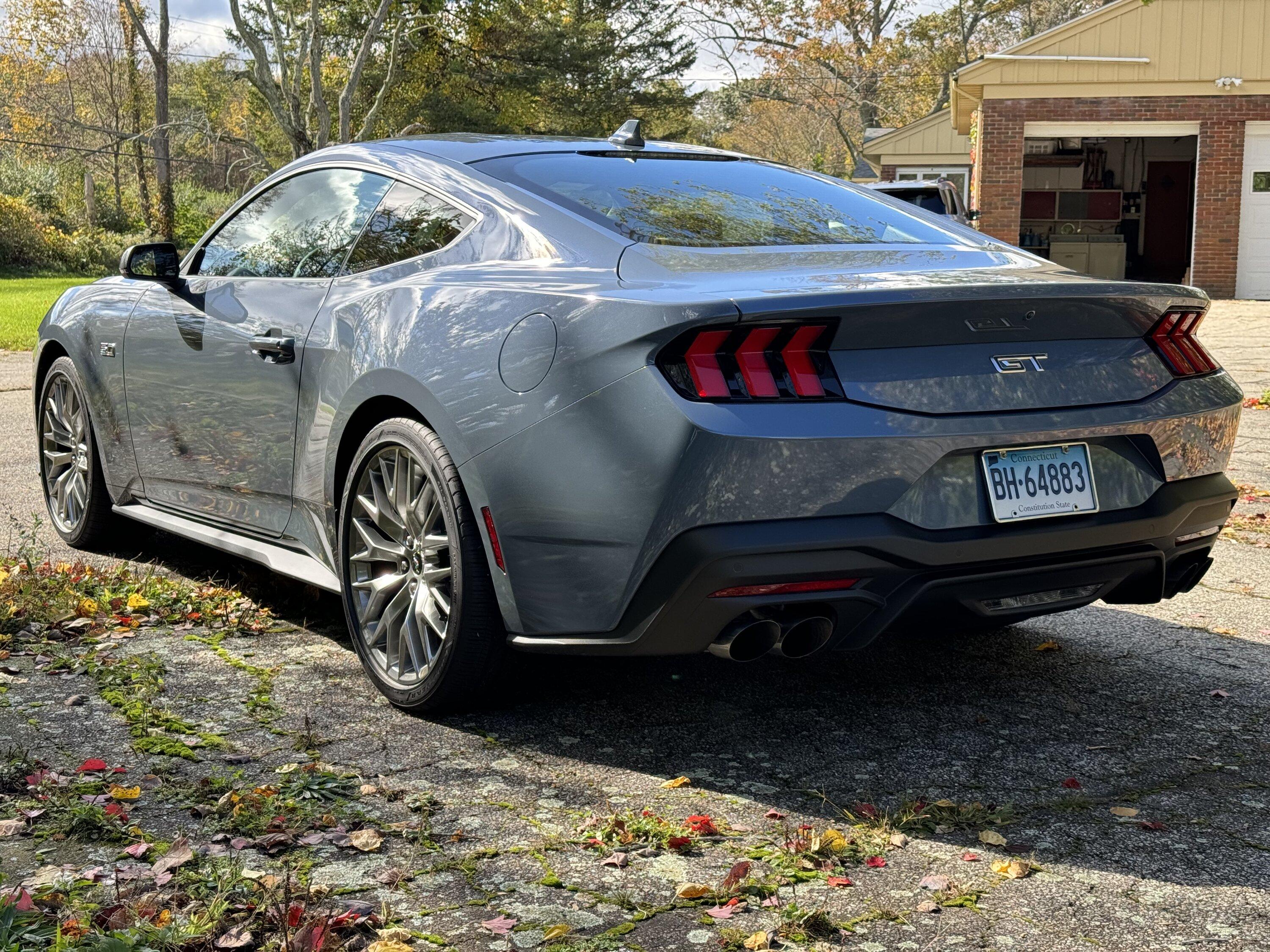S650 Mustang Anyone taken delivery or seen in real life GT in Vapor Blue? IMG_8800