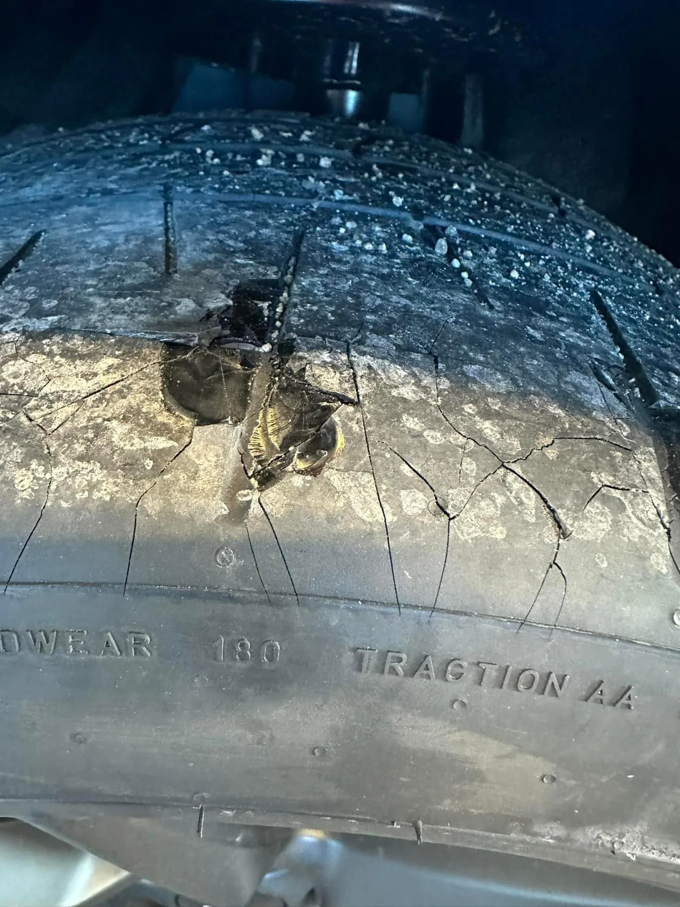 S650 Mustang Trofeo RS tires Cracked from shipping IMG_6795
