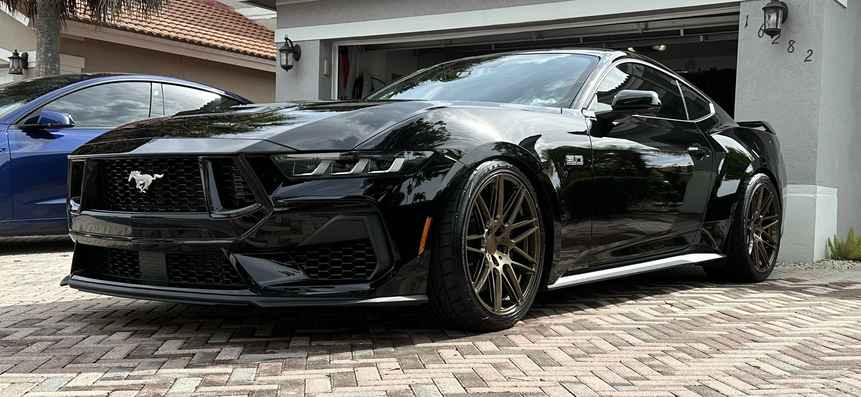S650 Mustang Lowered on new wheels IMG_3635