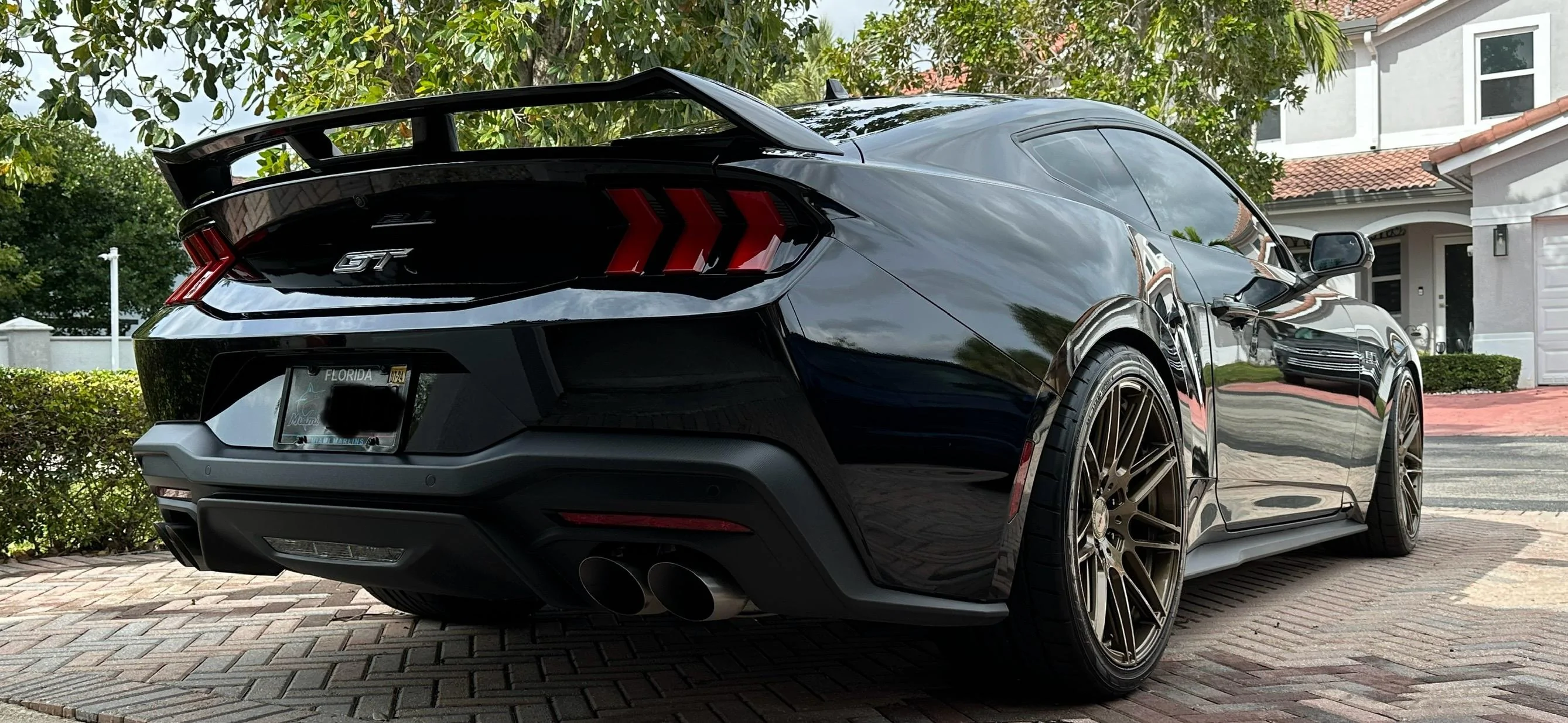 S650 Mustang Lowered on new wheels IMG_3637
