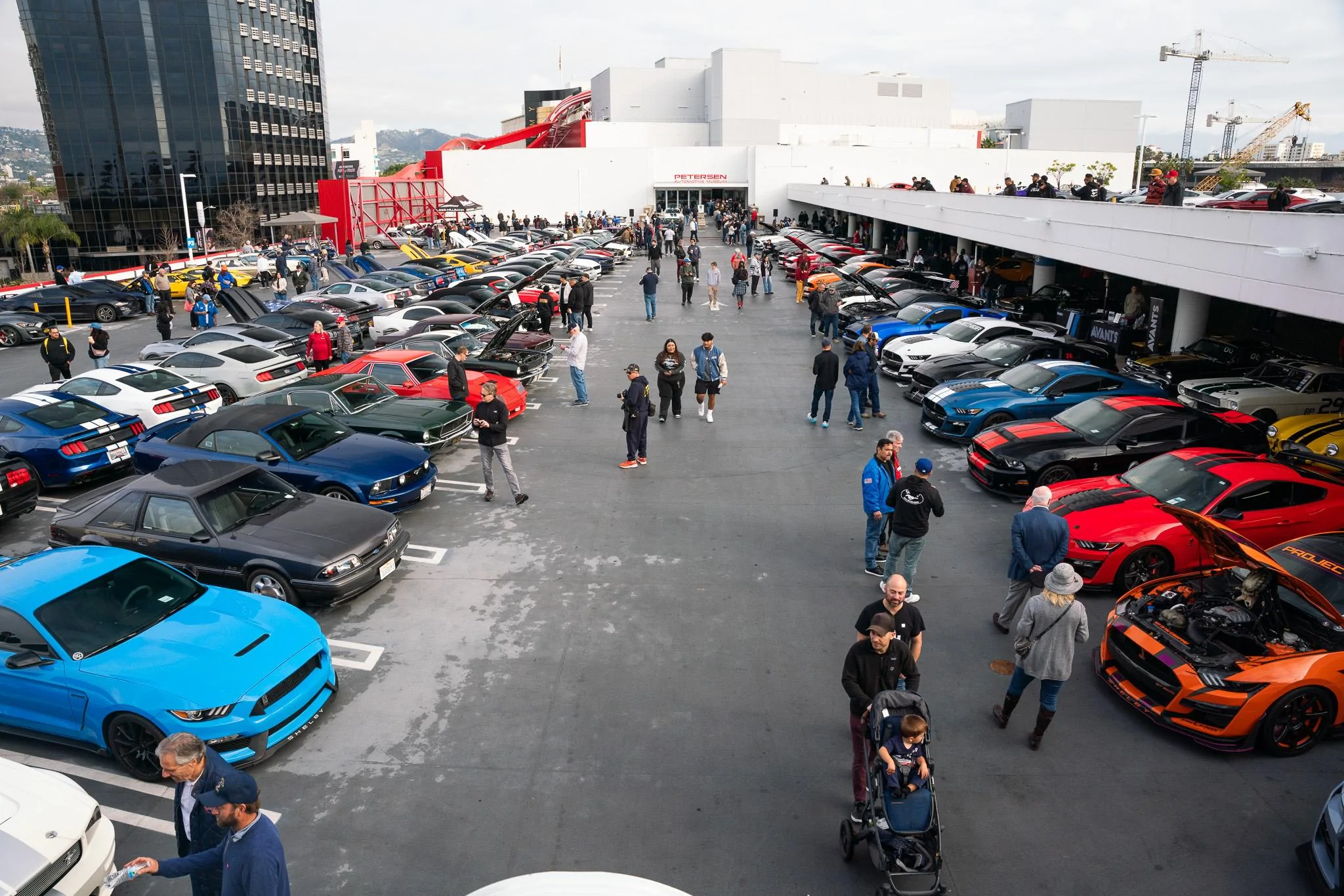 S650 Mustang 2024 Petersen Museum Shelby Cruise in DSC07665