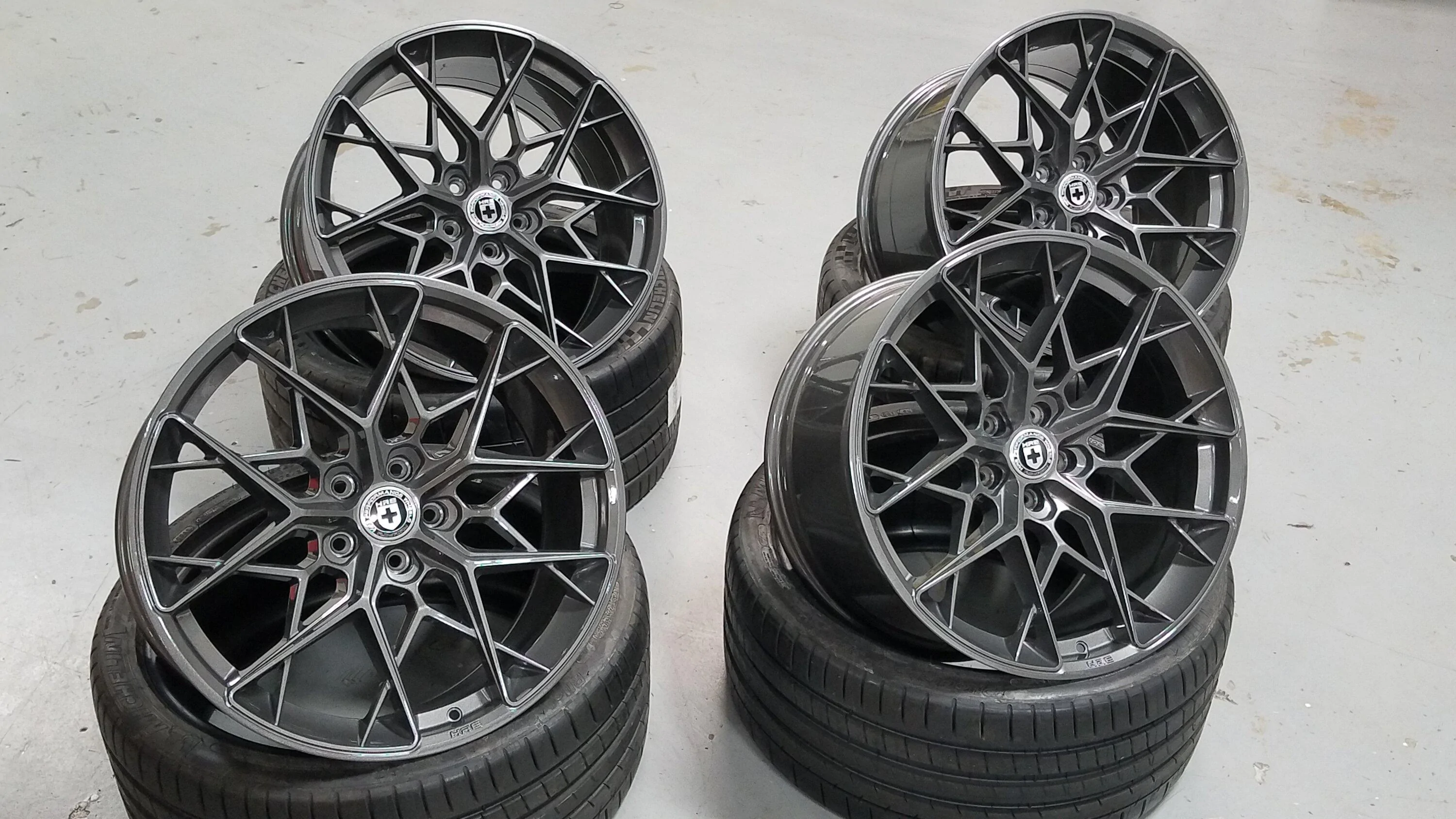 S650 Mustang HRE FlowForm Wheels FF04 FF10 FF11 FF21 FF28 | VIBE Motorsports hre-ff10-anthracite-8