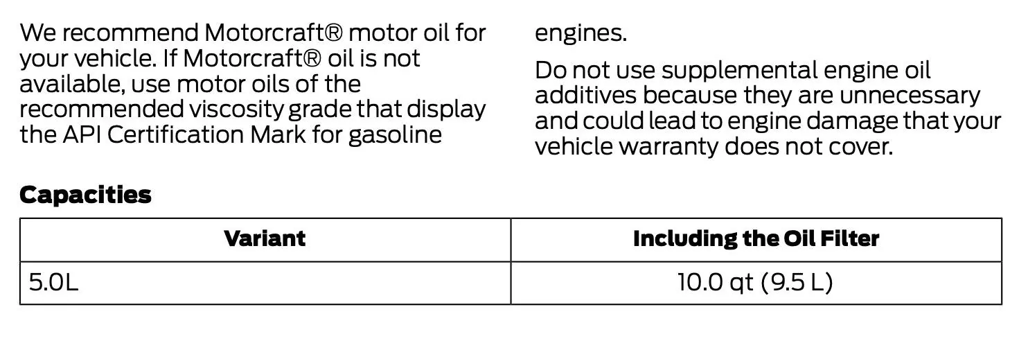 S650 Mustang 1K Oil Change oil 2