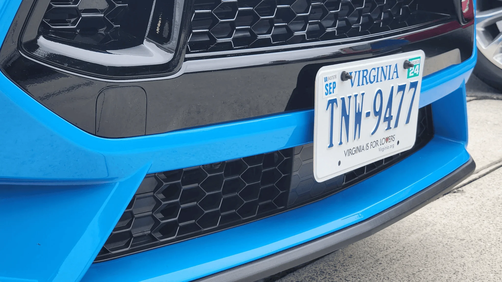 S650 Mustang 2024 GT With Co-Pilot360 Assist - Craig's Custom Mustang License Plate Bracket? 1707076301624
