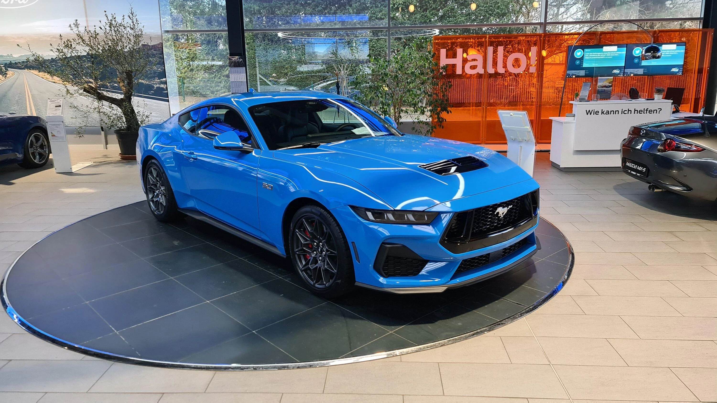 S650 Mustang First showroom cars at German dealerships 20240203_122839