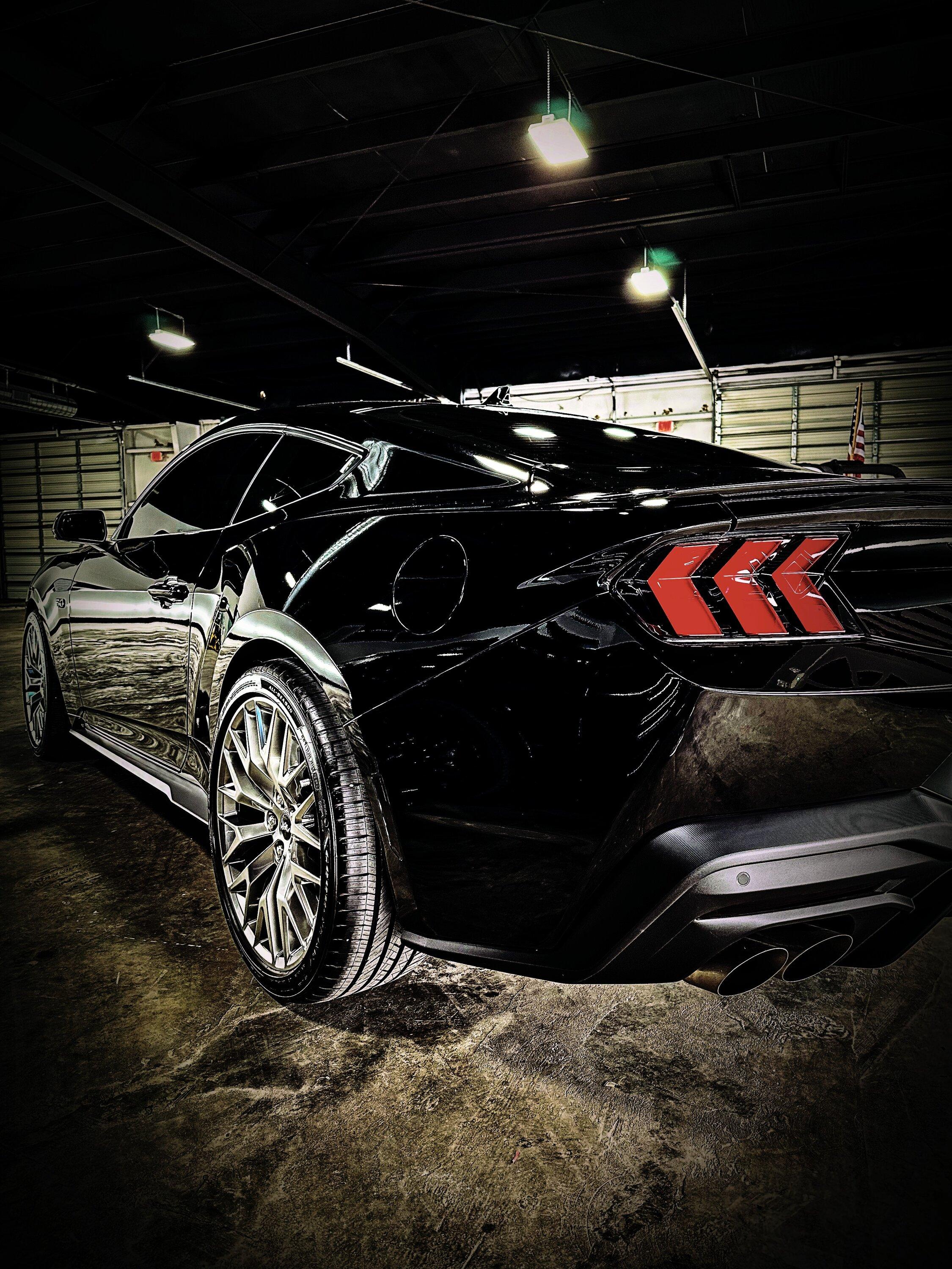 S650 Mustang Springs and wheels done finally! Steeda lowering springs + Velgen VF10 wheels fotor_1707035592781