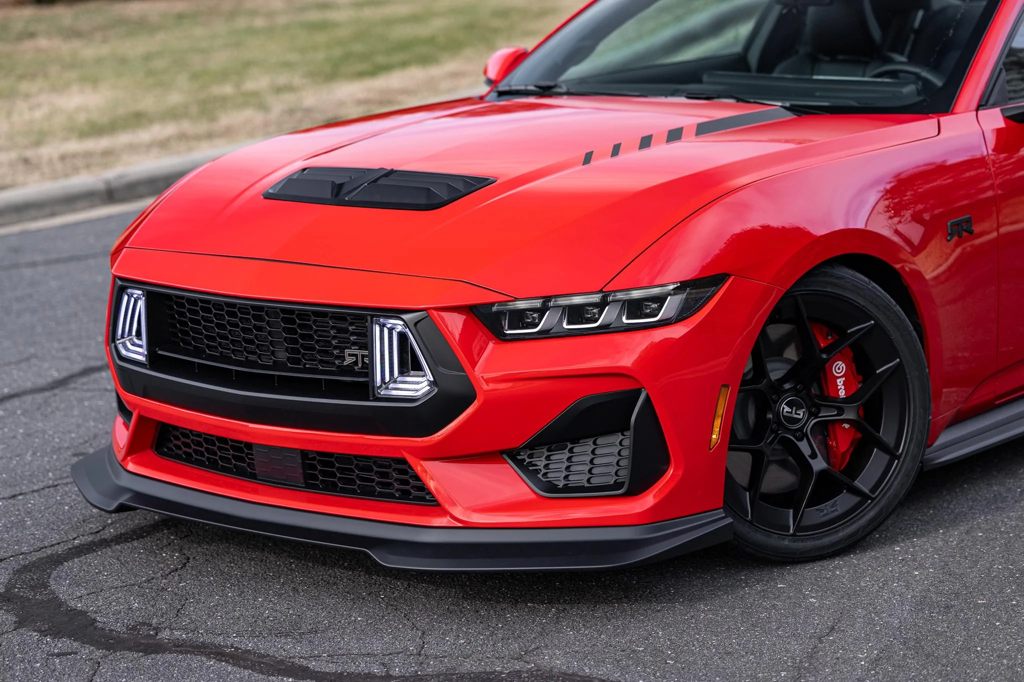 S650 Mustang RTR Hood Vent // Fits 2024 Mustang GT & Dark Horse JCOL8642