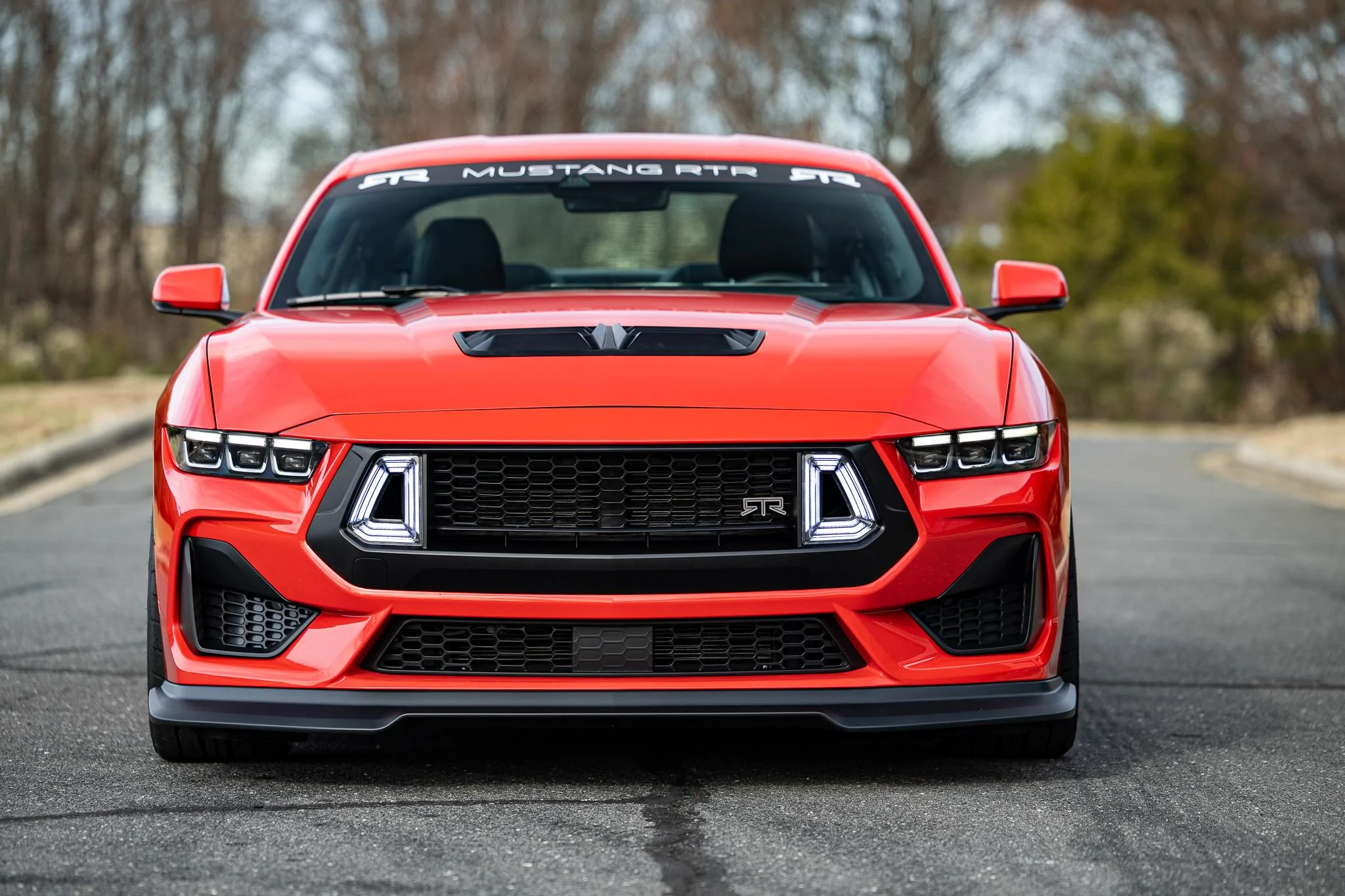 S650 Mustang RTR Hood Vent // Fits 2024 Mustang GT & Dark Horse JCOL8660