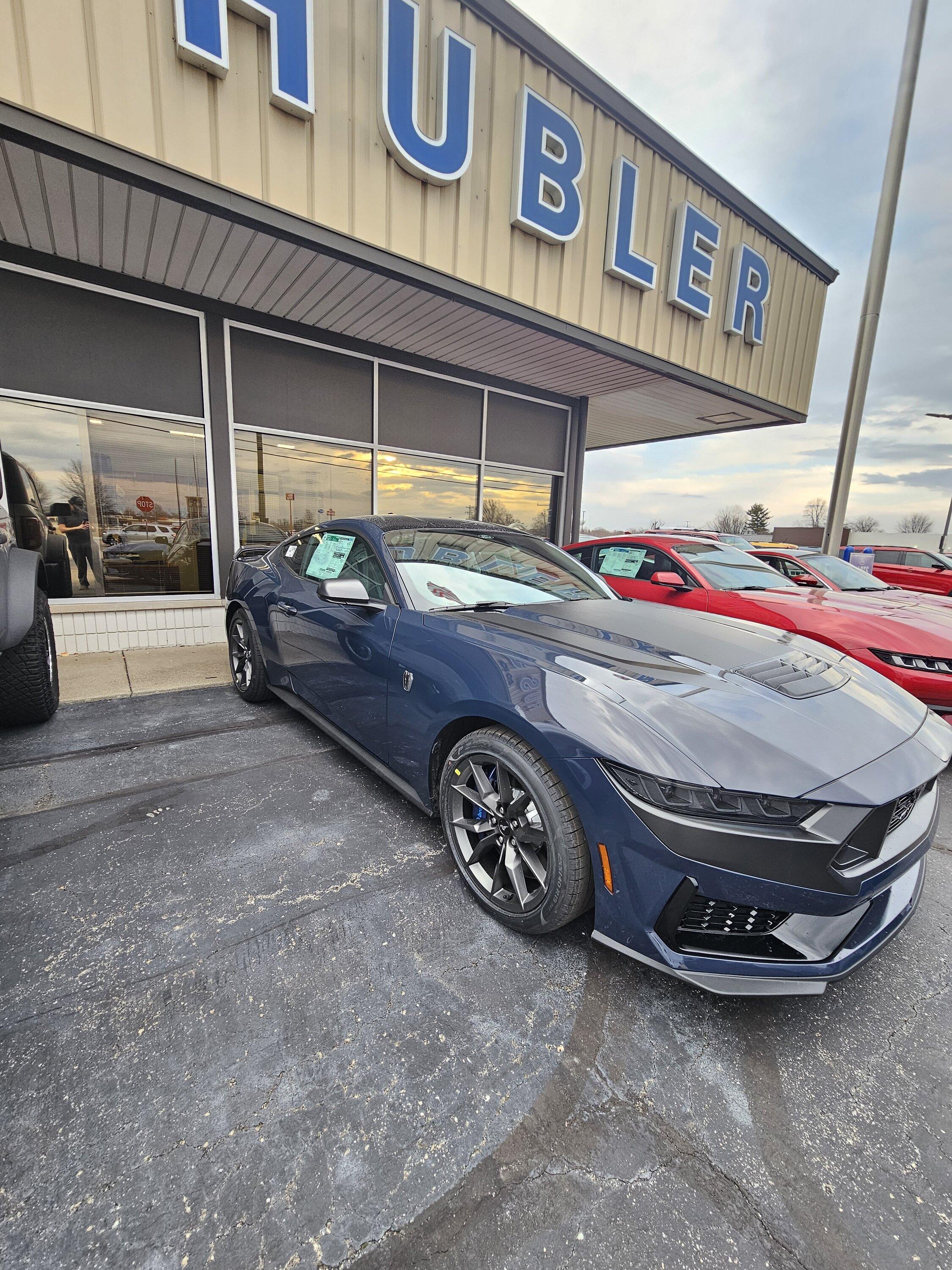 S650 Mustang Darkhorse with the Tremec at my local dealership 20240208_172616