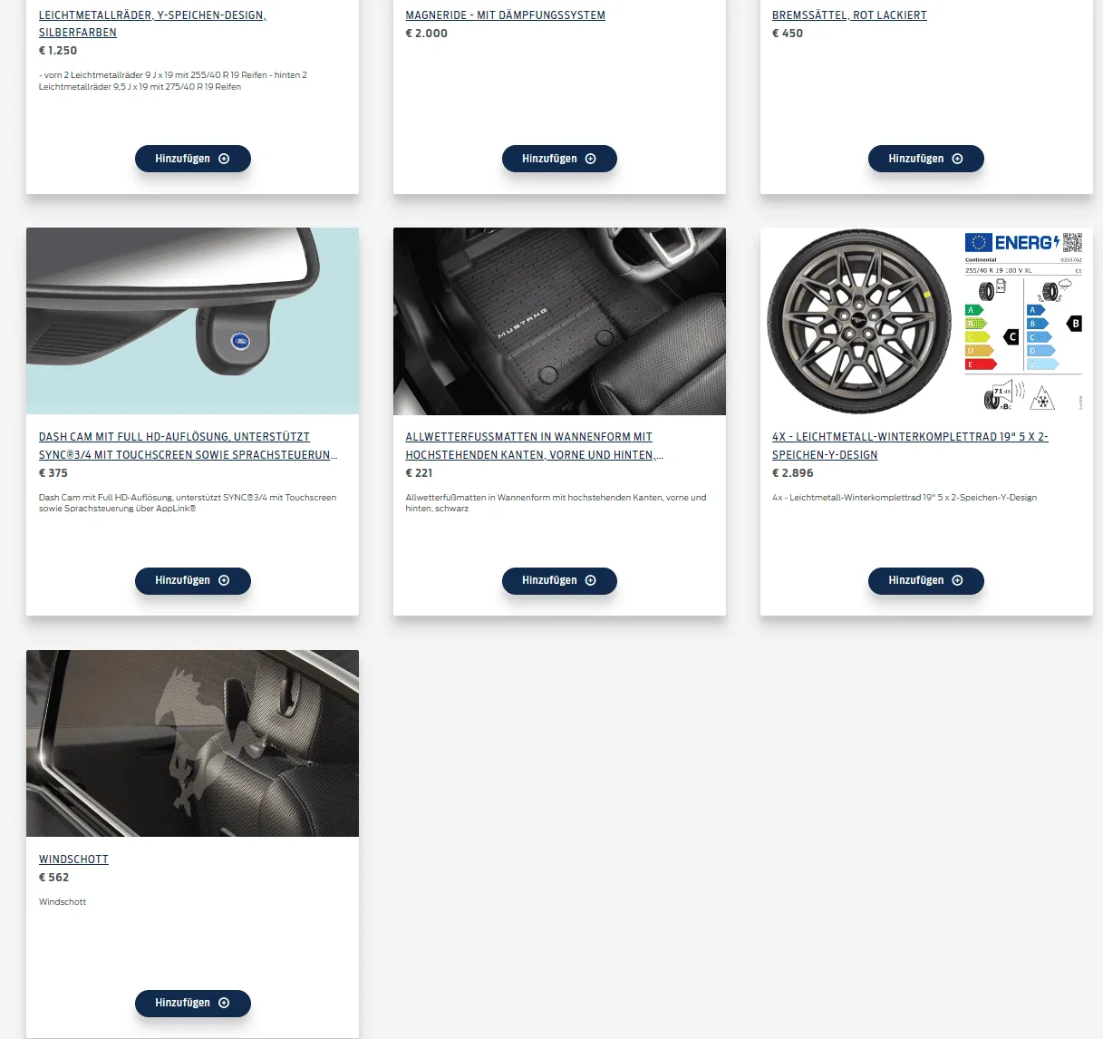 S650 Mustang European Pricing & Configurator Released for 2024 Mustang 1707474021324