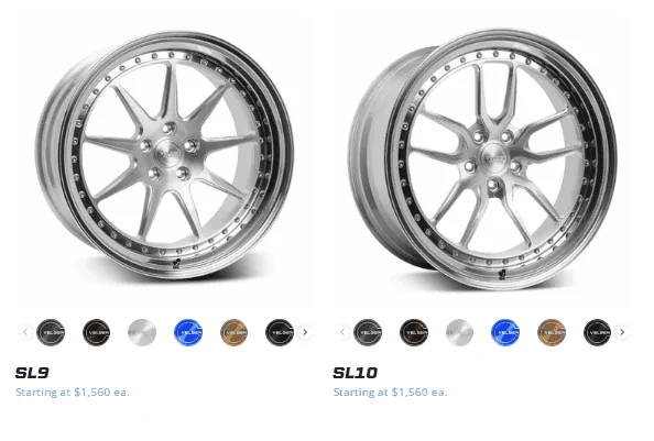 S650 Mustang Velgen Forged SL Series SL5 SL7 SL9 SL10 SL12 Forged Wheels - Vibe Motorsports 2