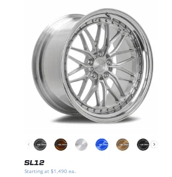 S650 Mustang Velgen Forged SL Series SL5 SL7 SL9 SL10 SL12 Forged Wheels - Vibe Motorsports 3