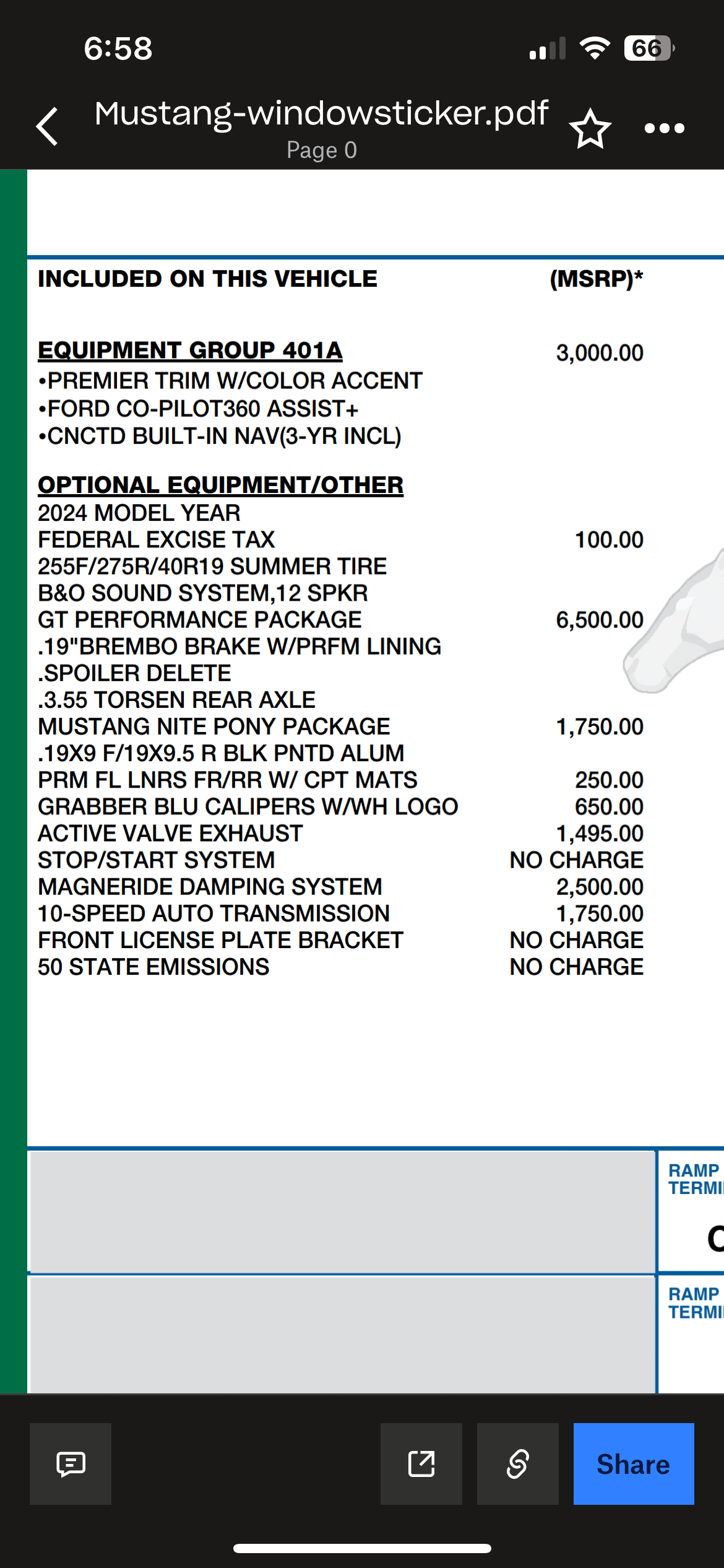 S650 Mustang Start/Stop Job 2 GT IMG_6244