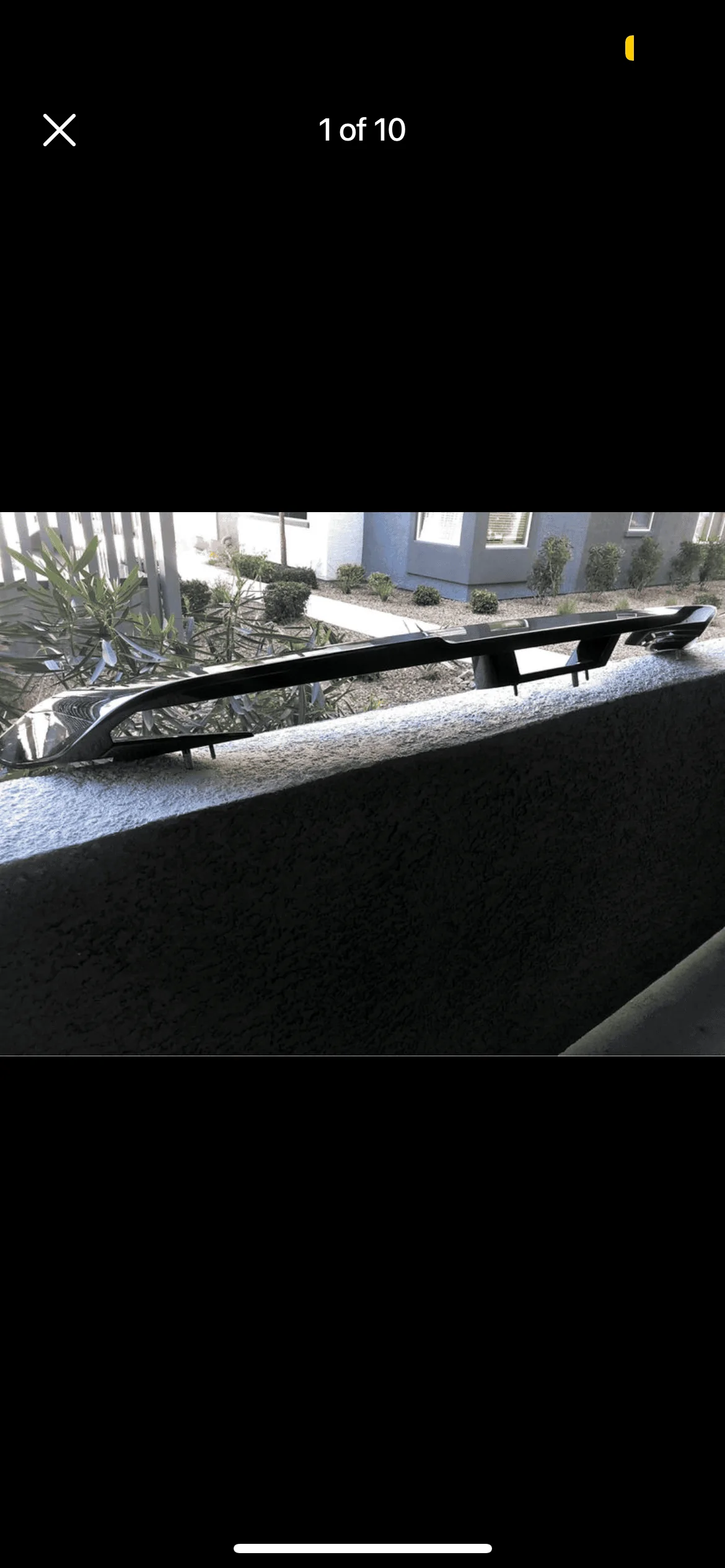 S650 Mustang S550 spoiler on S650 IMG_3260