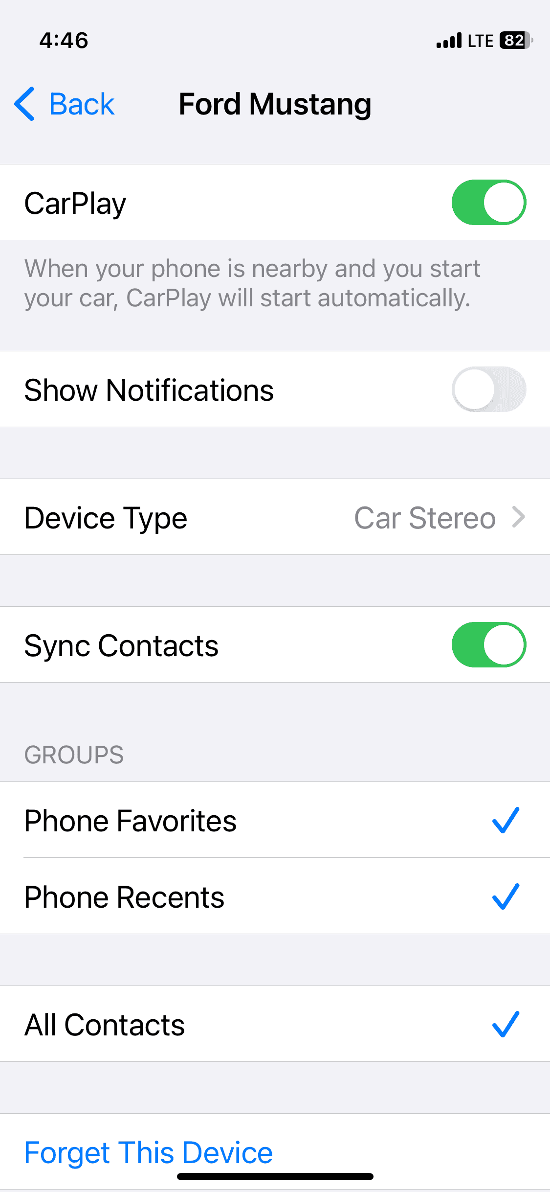 S650 Mustang Apple Carplay is horrendous IMG_6450