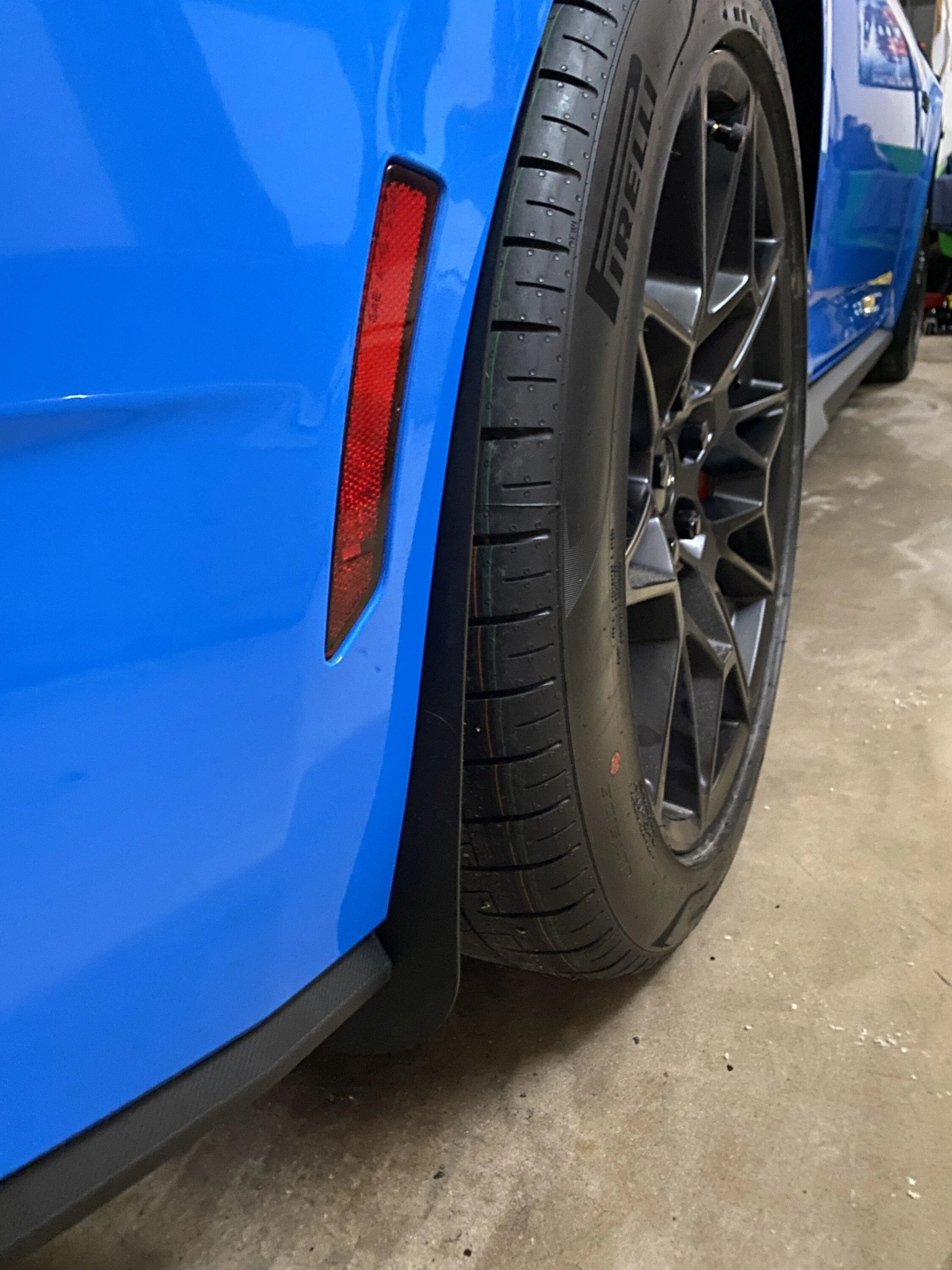 S650 Mustang Splash Shield/Mud Guard/Fender Flare to protect paint Rear Outside Vi