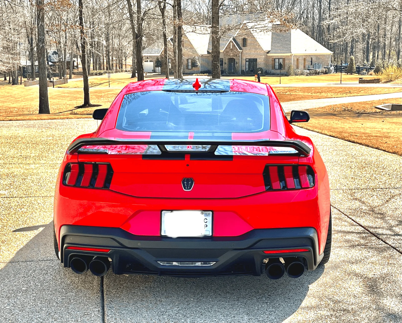 S650 Mustang It was time to stripe the car 52E144F1-540B-438A-87CF-5AAB9077AA19