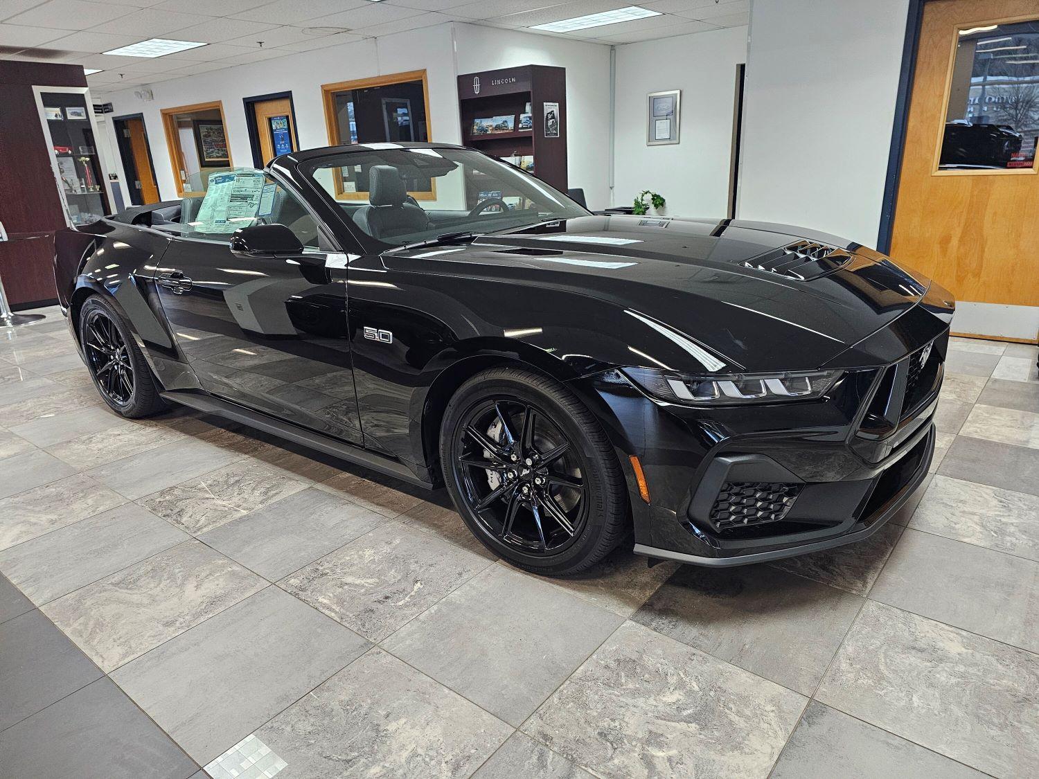 S650 Mustang Nite Pony Package on a Black Mustang PP 1000010972
