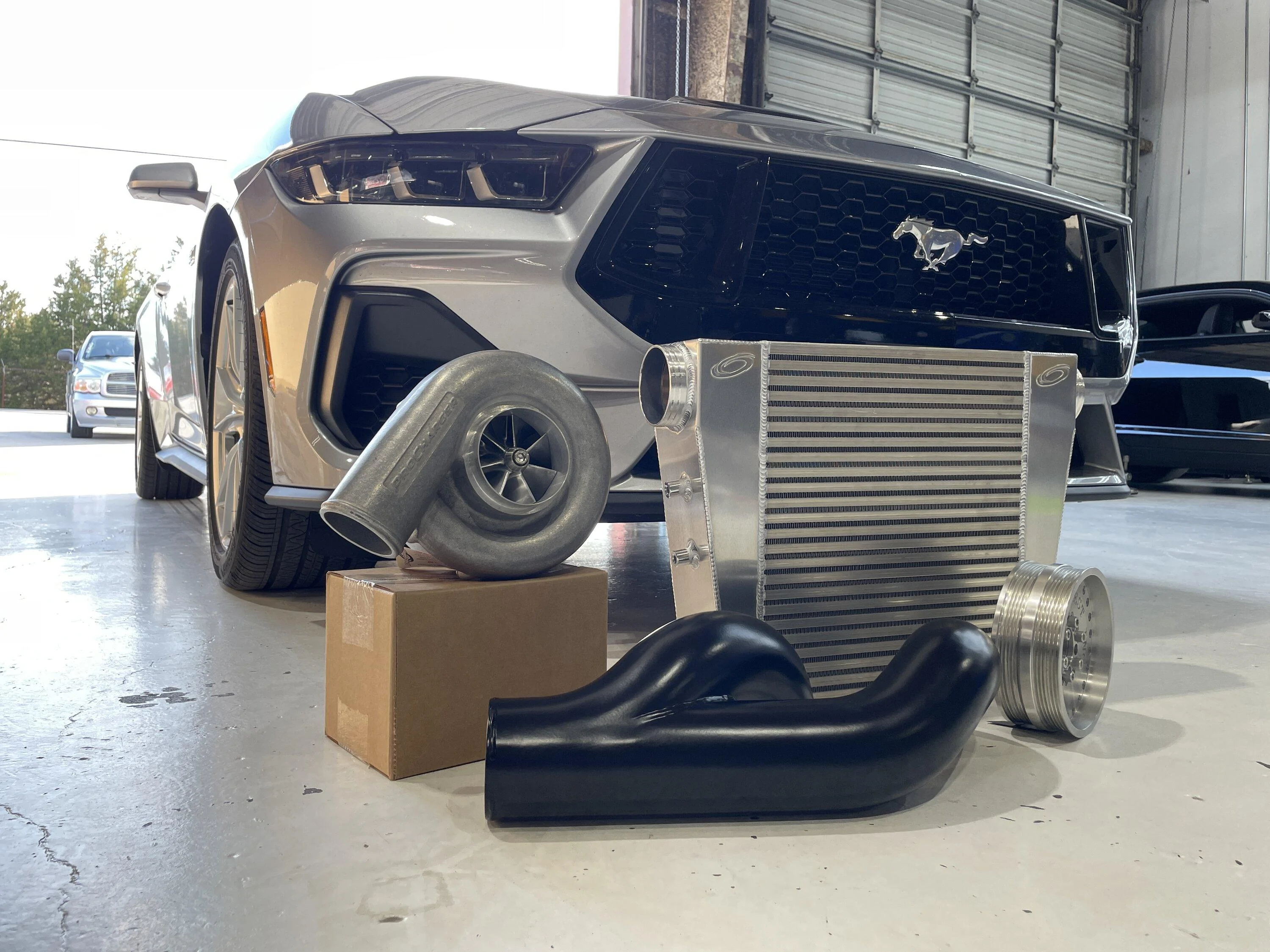 S650 Mustang Someone say… ProCharger S650 GT? DJI_20240304_155814_787