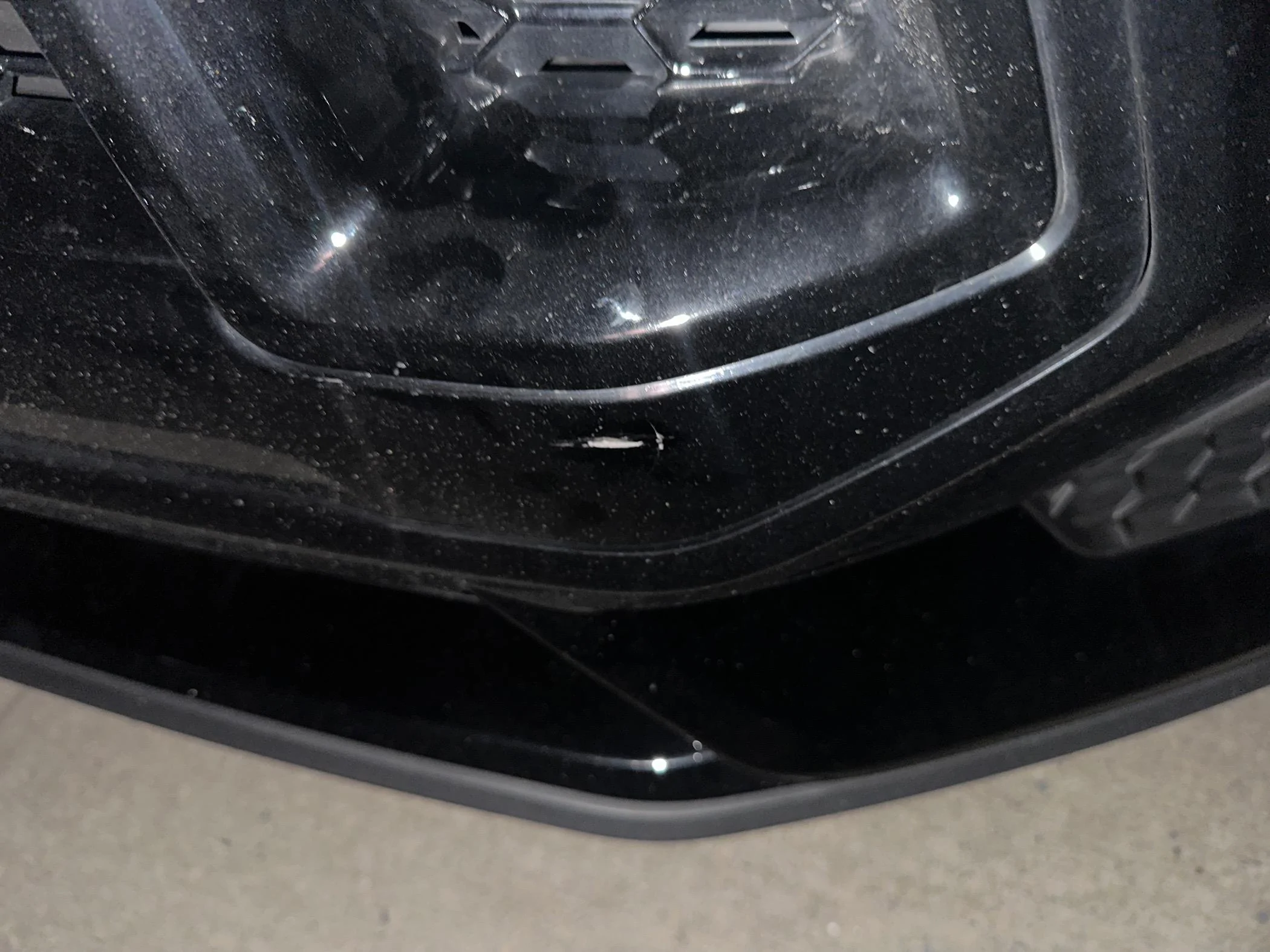 S650 Mustang Getting crack out of grille IMG_4851