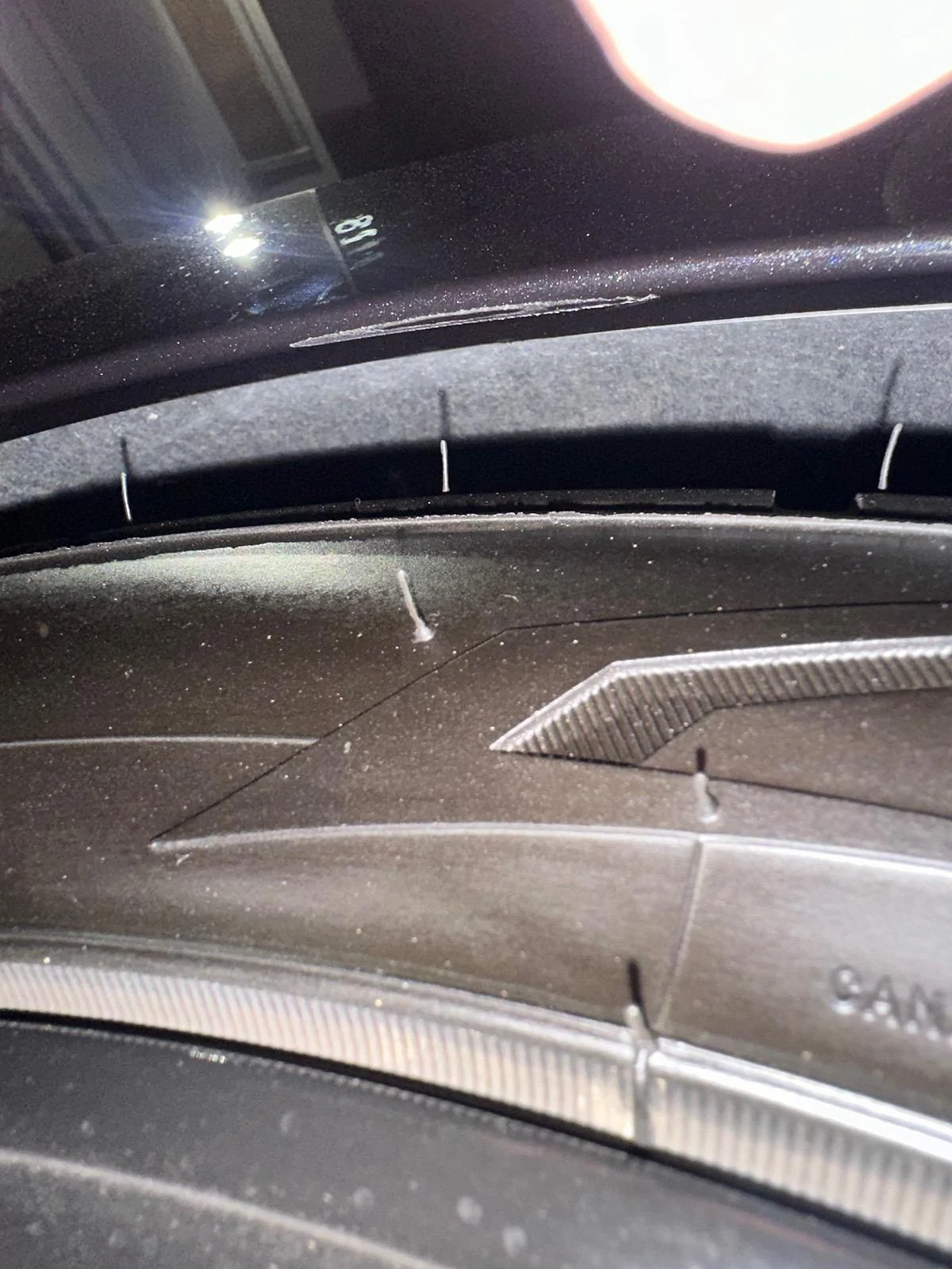 S650 Mustang Rubbing after Steeda progressives IMG_5787