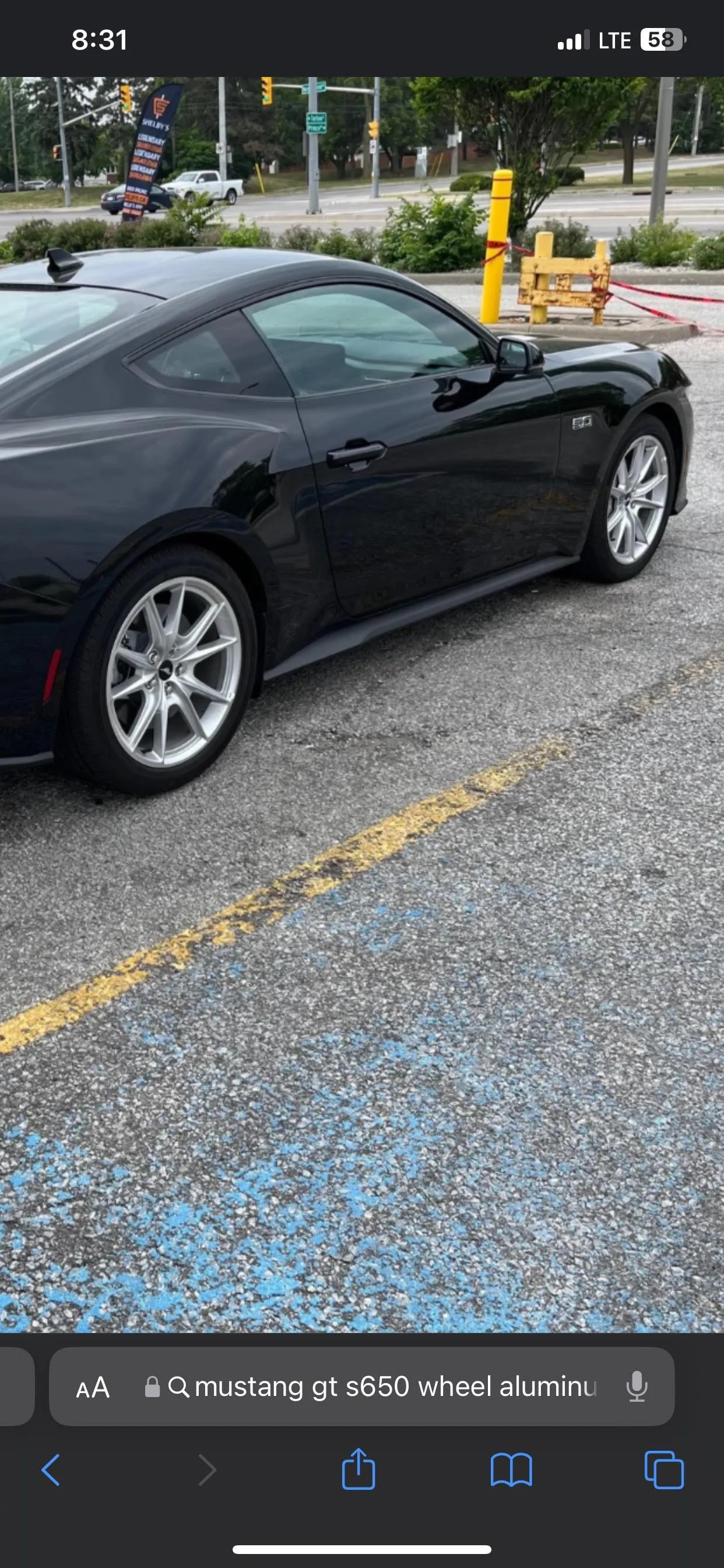 S650 Mustang Wheels and tire for sale in DFW S650 GT silver wheel