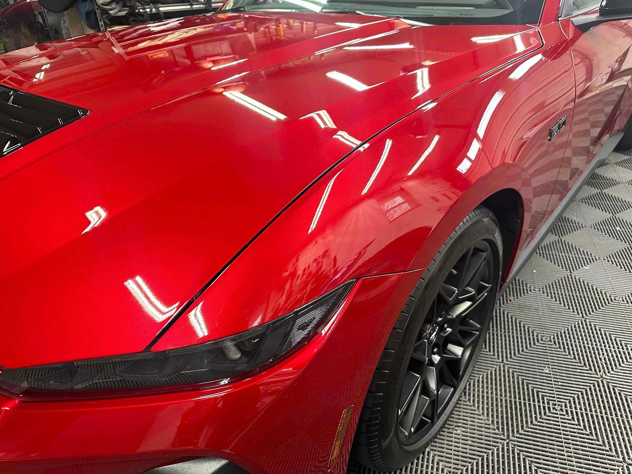 S650 Mustang Ceramic Coat on the Dark Horse Install Complete! GT VERT Ceramic Coating Tease, 03182024