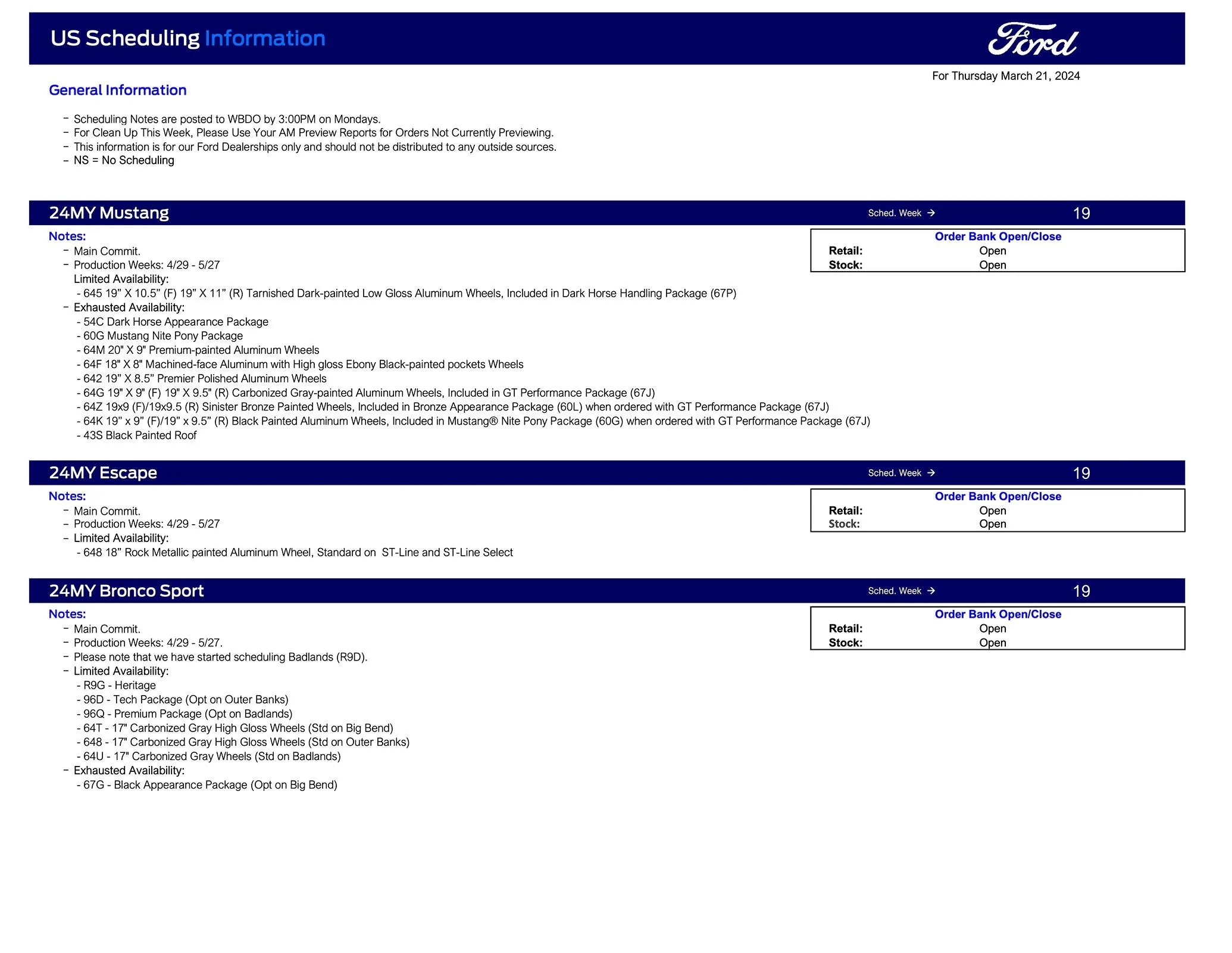 S650 Mustang 2024 Mustang Scheduling This Week (3/21/24) for Production Weeks 4/29 - 5/27 Ford Scheduling Notes - 3.18.24-1