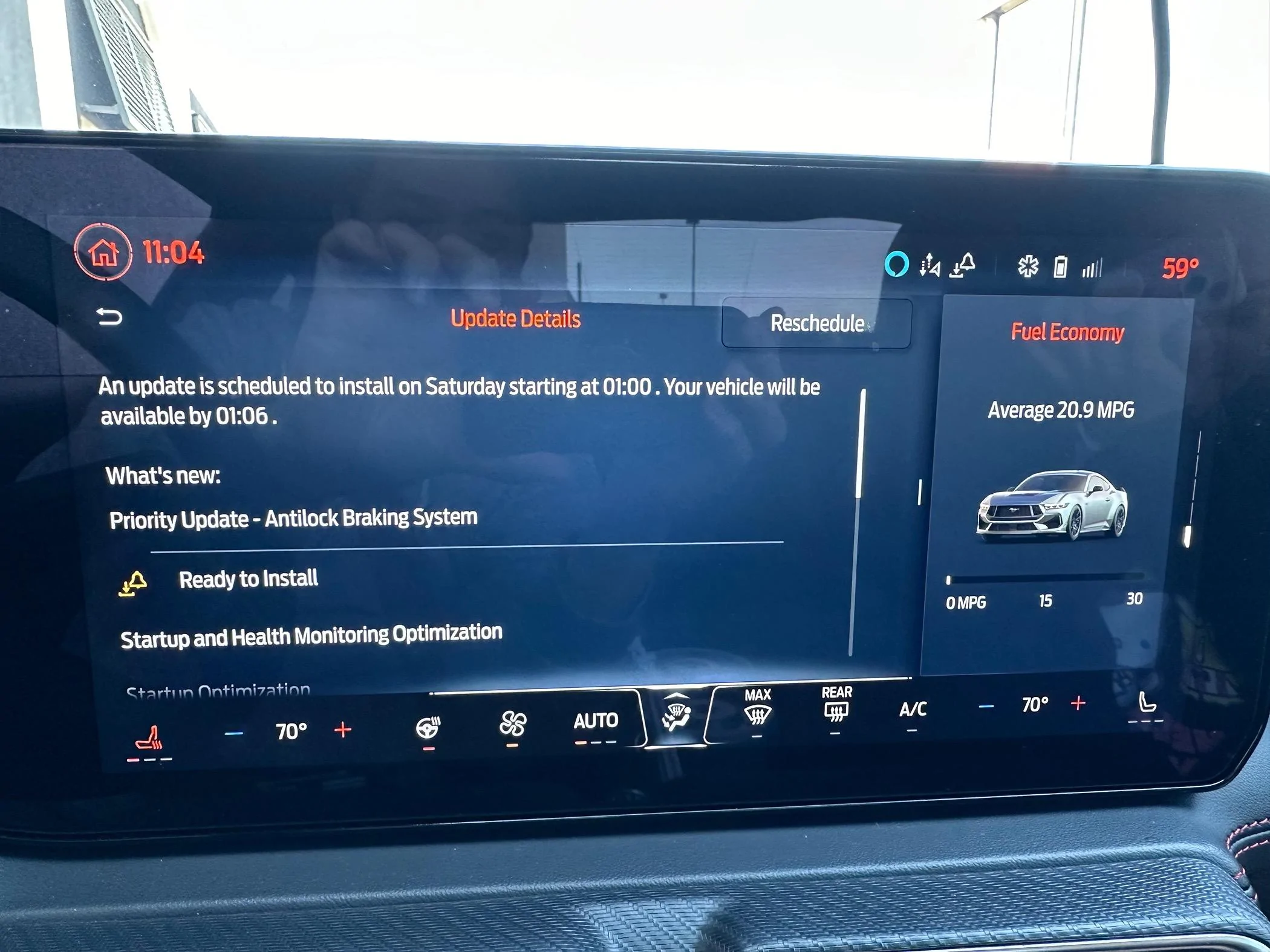 S650 Mustang First OTA software update IMG_0073