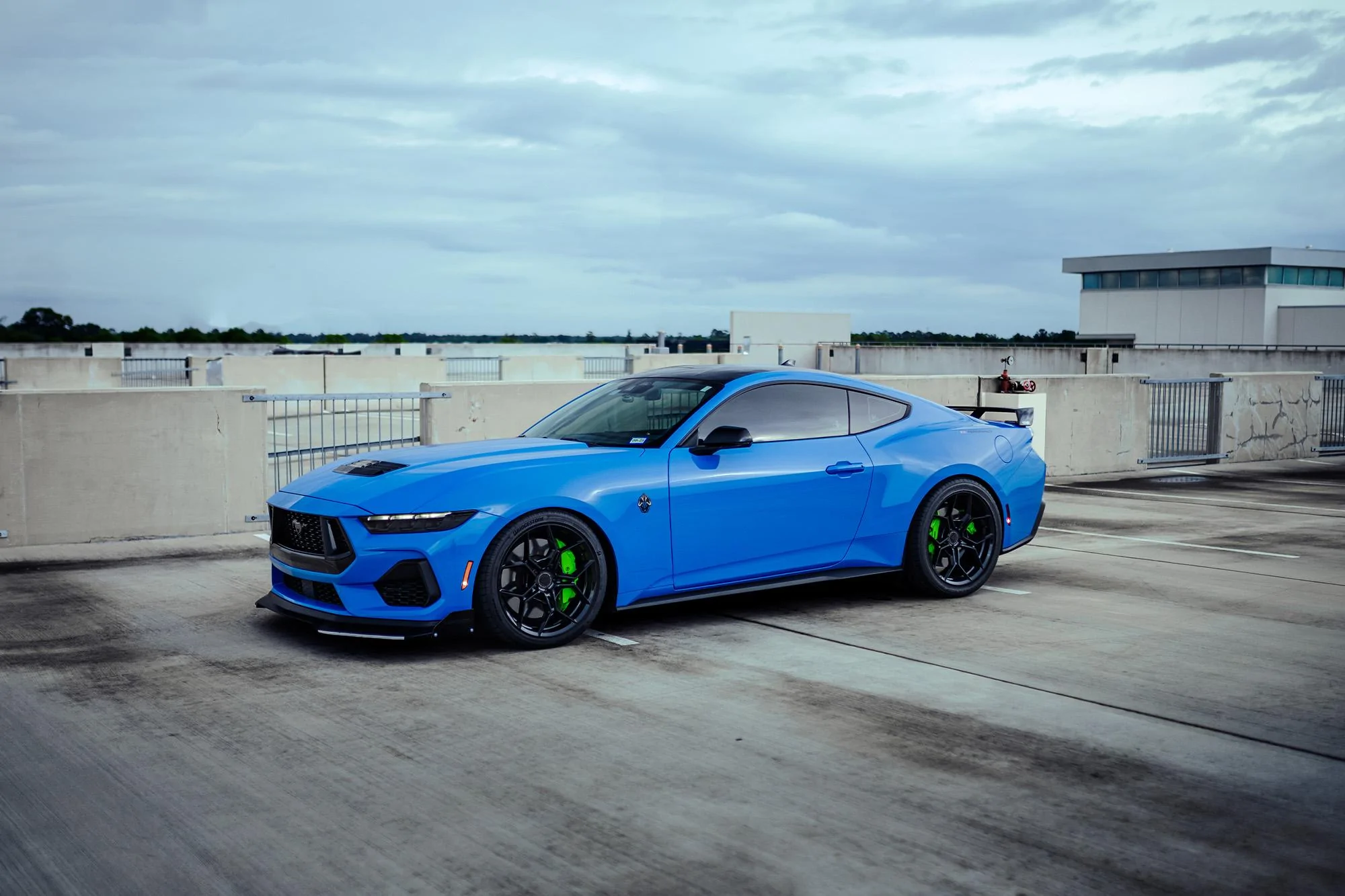 S650 Mustang Blaque Diamond BD-F25 Wheels on Mustang GT KRC_2893-Edit