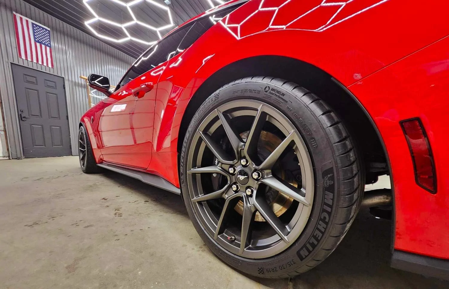 S650 Mustang Ceramic Coat on the Dark Horse Install Complete! IMG_2519