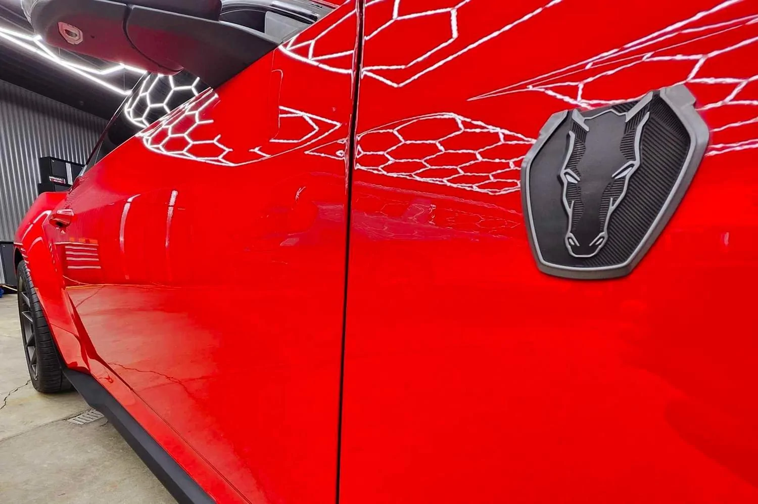S650 Mustang Ceramic Coat on the Dark Horse Install Complete! IMG_2516