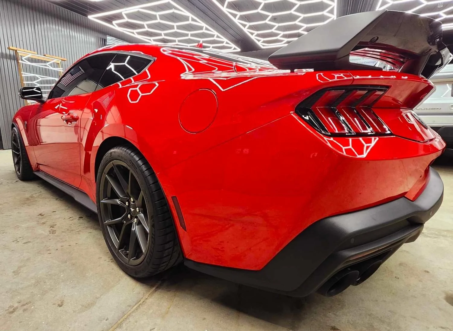 S650 Mustang Ceramic Coat on the Dark Horse Install Complete! IMG_2514