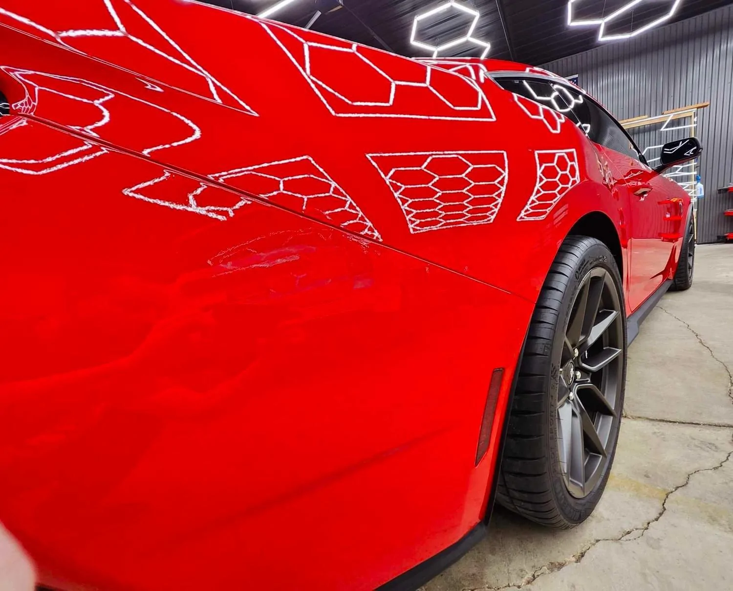 S650 Mustang Ceramic Coat on the Dark Horse Install Complete! IMG_2515