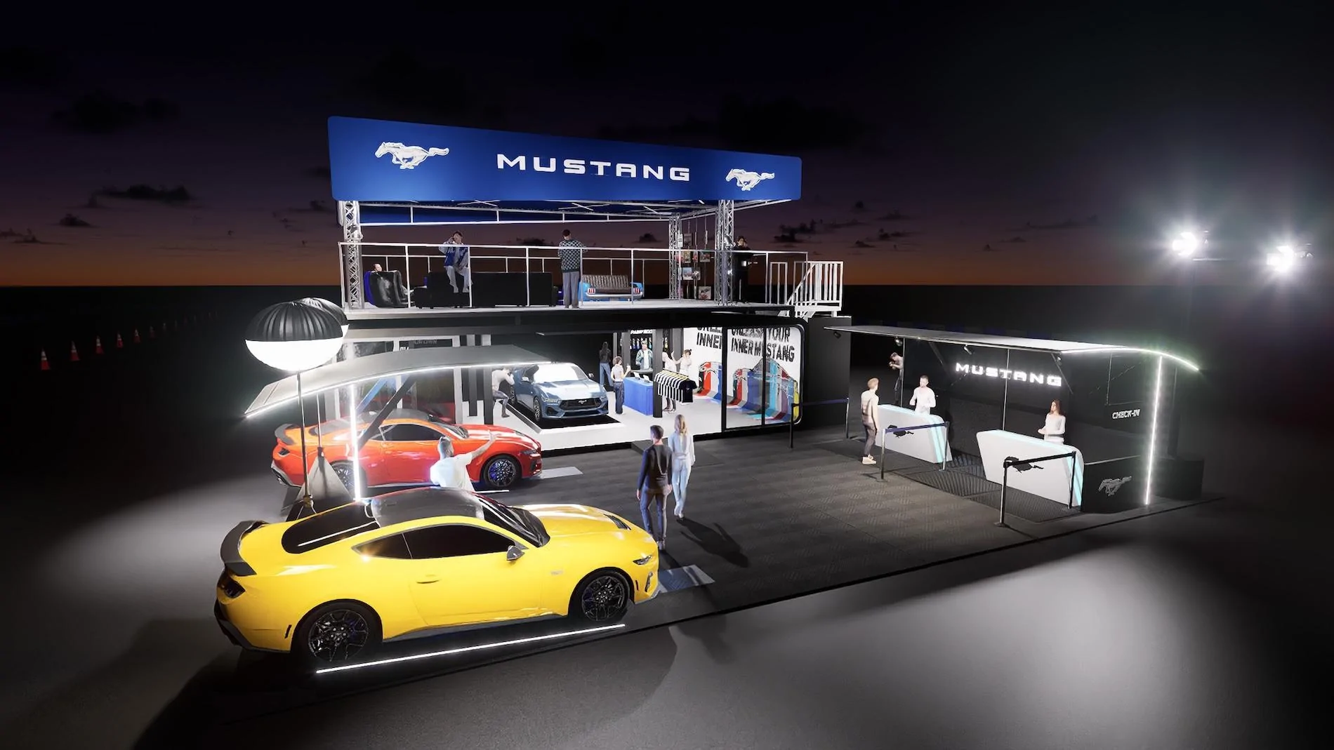 S650 Mustang "Mustang Unleashed" national demo tour announced to celebrate Mustang's 60th Birthday. Registration now open Mustang Unleashed Render 0