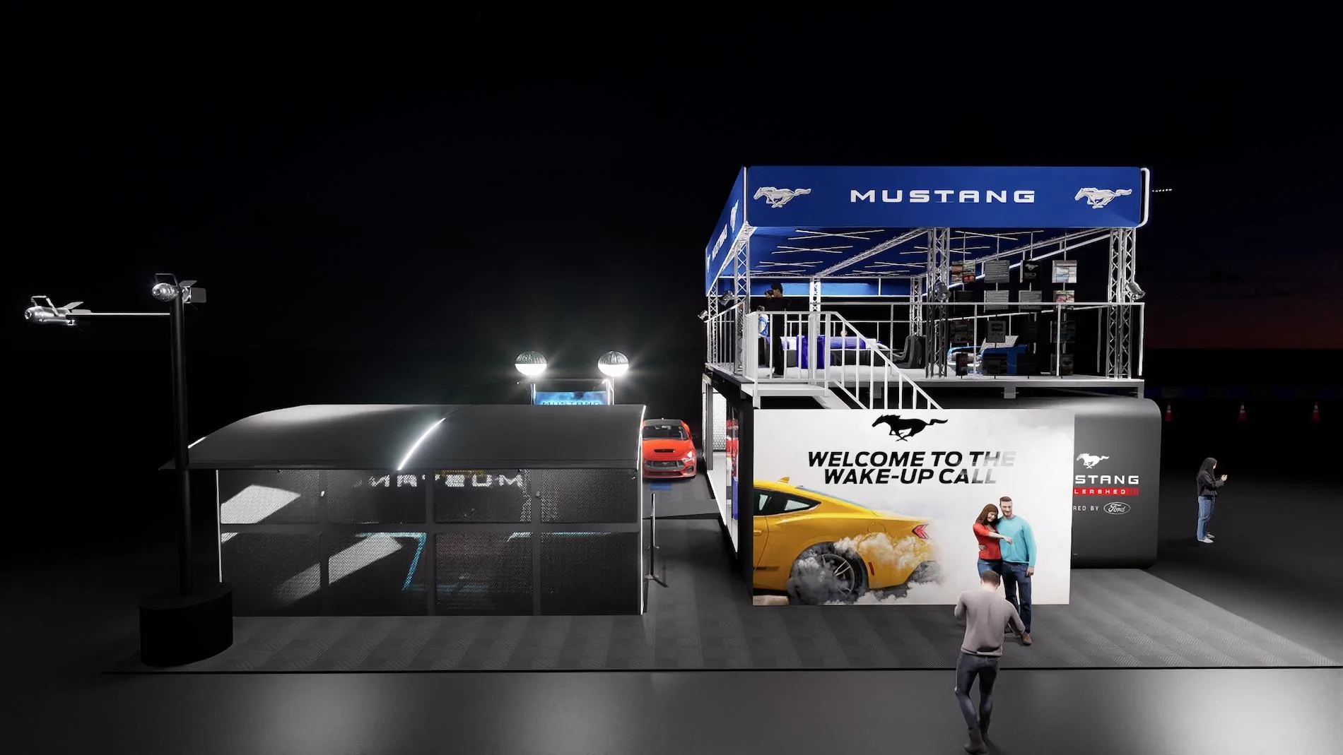 S650 Mustang "Mustang Unleashed" national demo tour announced to celebrate Mustang's 60th Birthday. Registration now open Mustang Unleashed Render 4