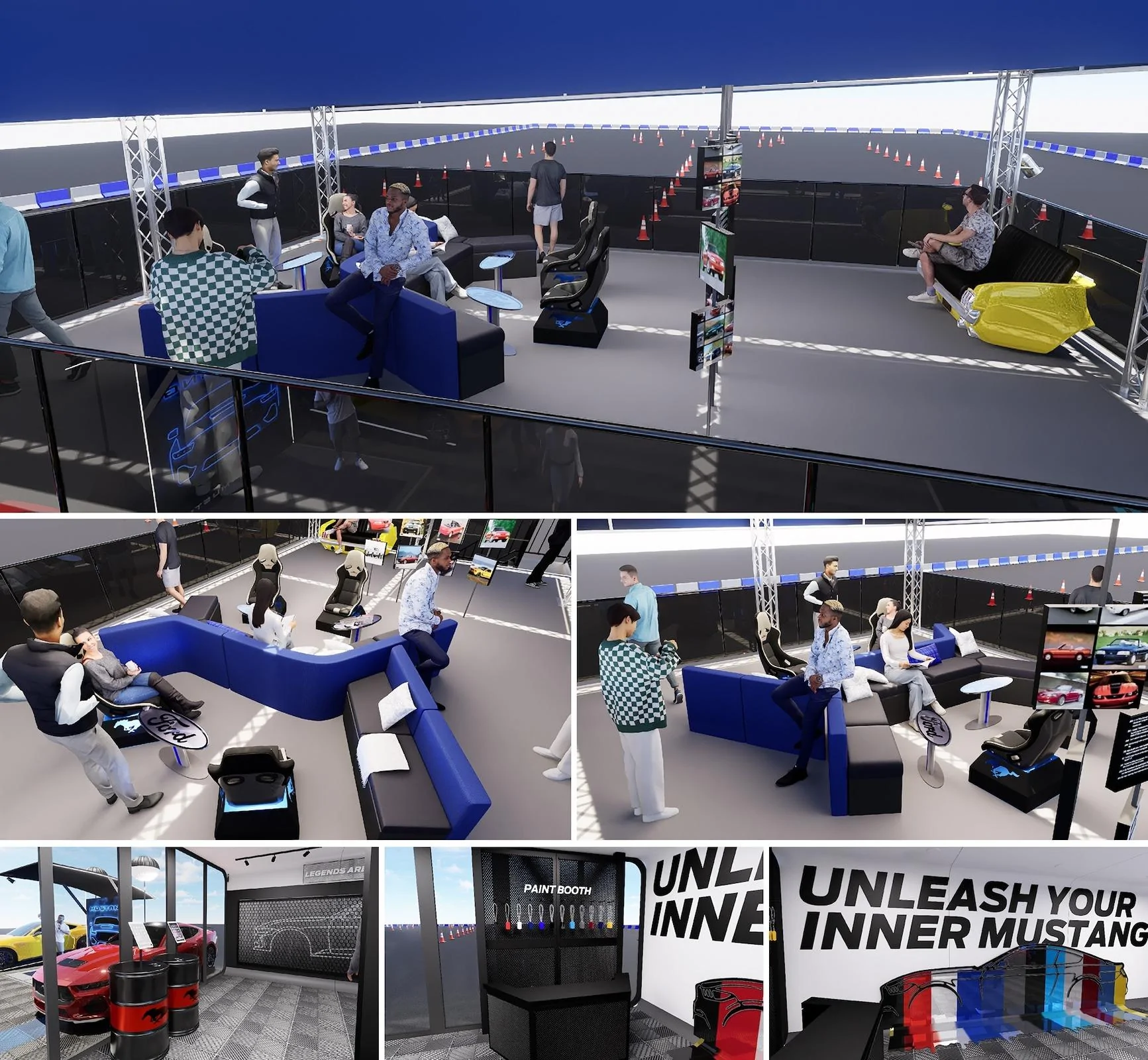 S650 Mustang "Mustang Unleashed" national demo tour announced to celebrate Mustang's 60th Birthday. Registration now open Mustang Unleashed Multi-View Render 8