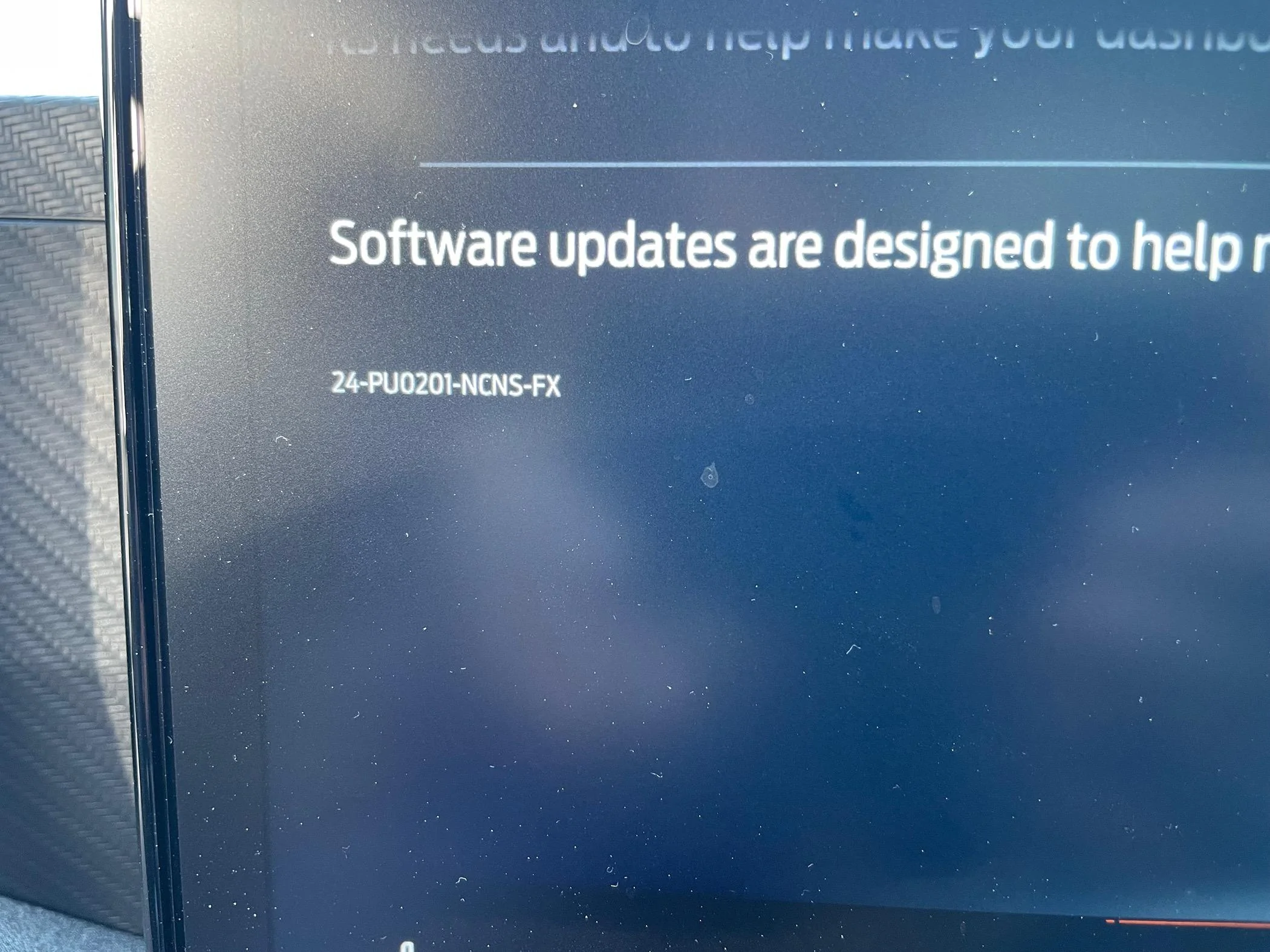 S650 Mustang First OTA software update IMG_8126