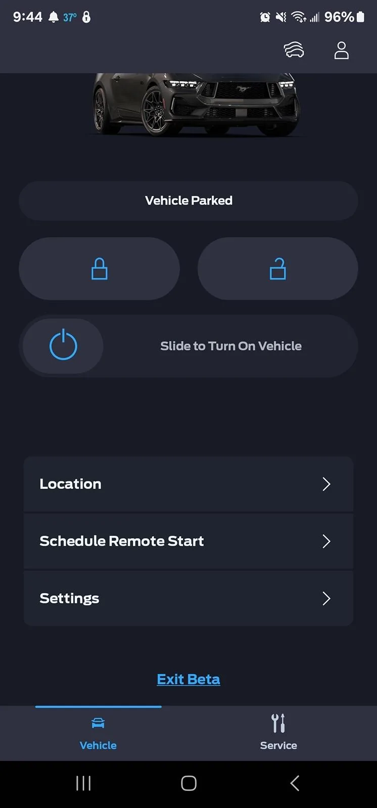 S650 Mustang Anyone else using the beta version of FordPass Screenshot_20240326_214435_FordPass