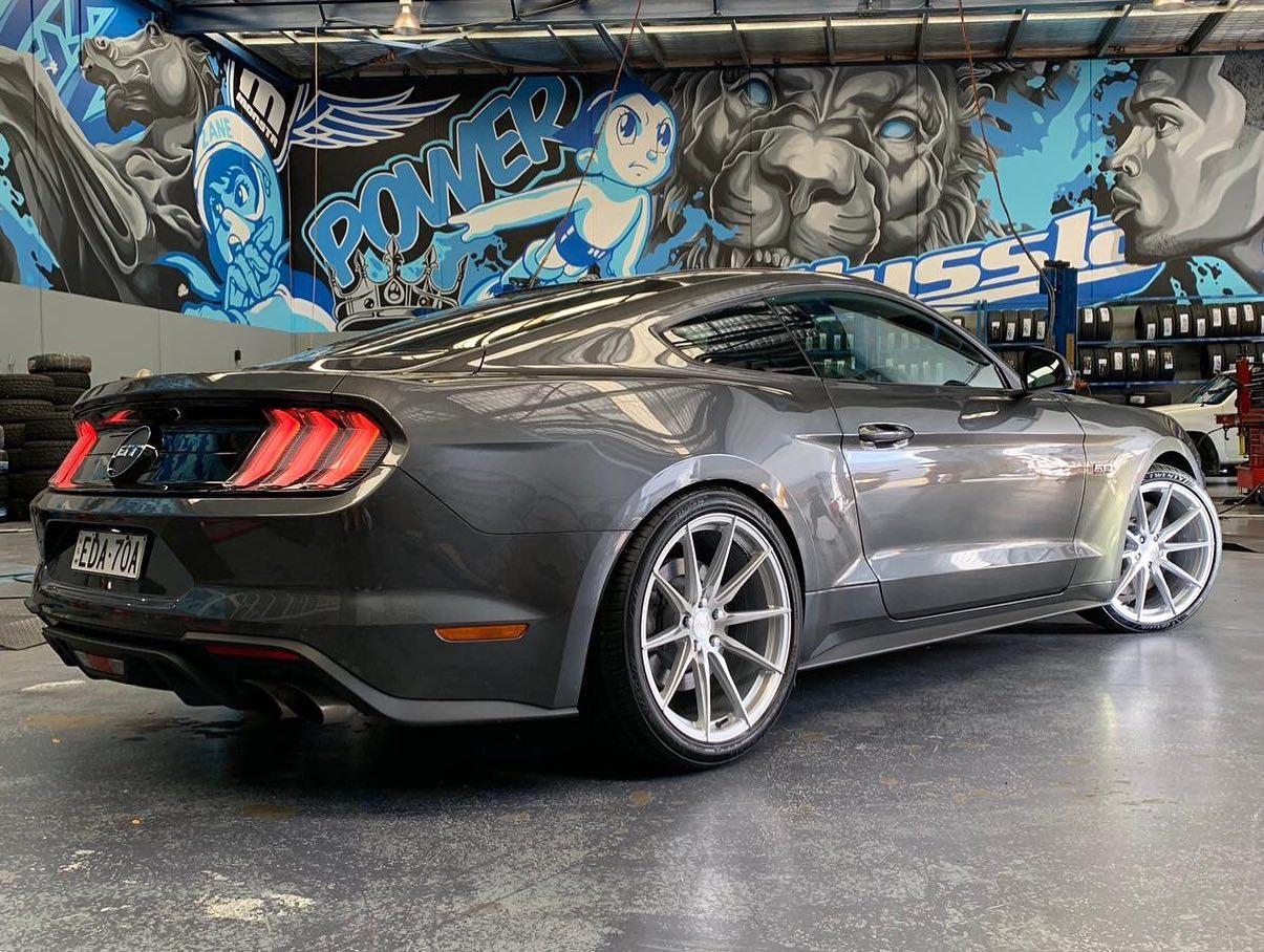 S650 Mustang Authorize Dealer Stance: Rotary Forged SF Series Wheels For Mustang S650 ford-mustang-s550-with-vertini-rf1.1-wheels-1