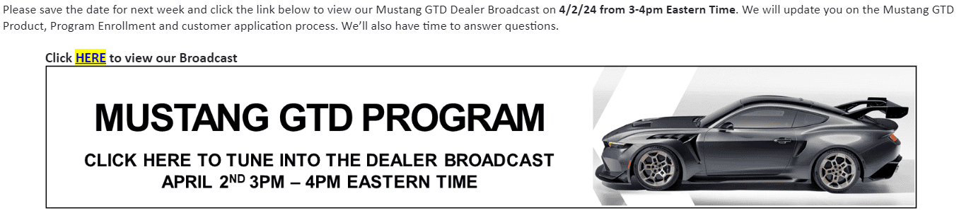 S650 Mustang 2025 Mustang GTD Applicants, we want to be your Dealer! Delivered @MSRP anywhere in the United States 1711679107718-x4