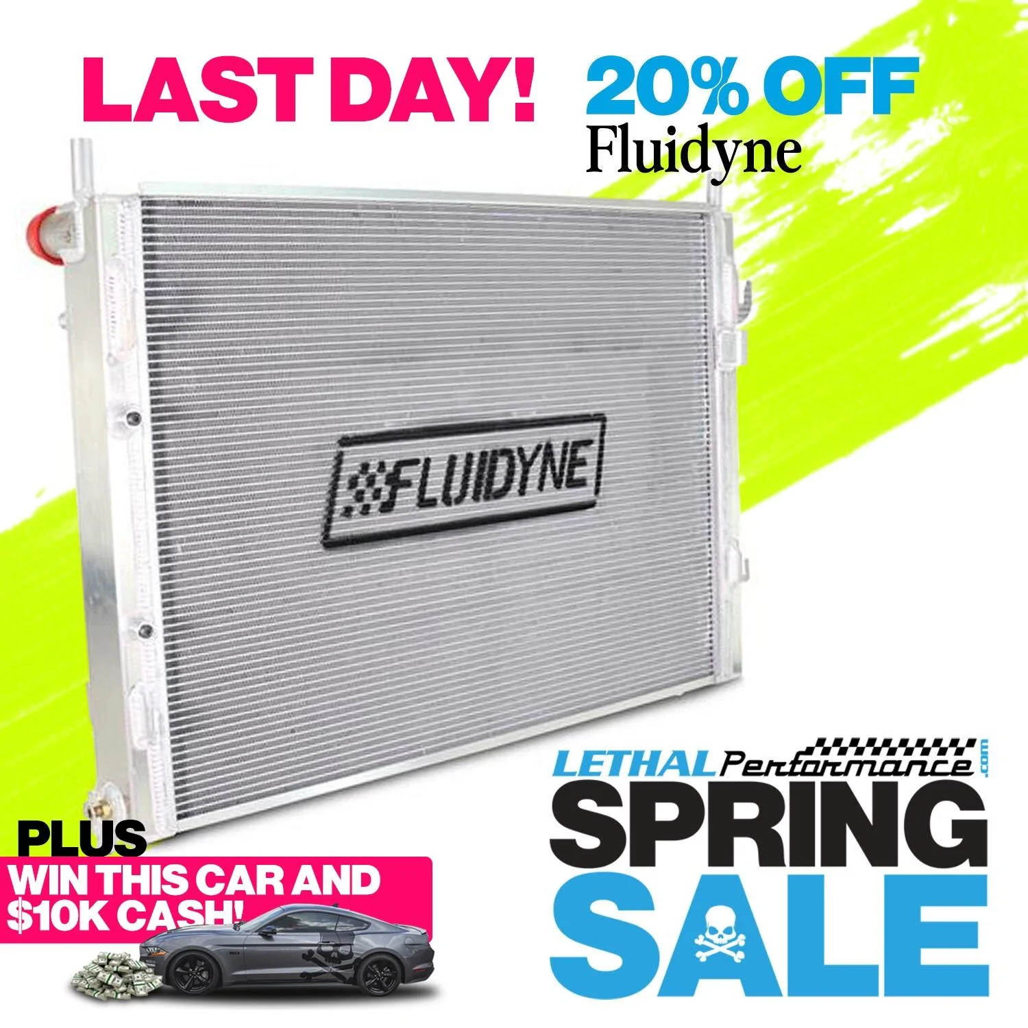 S650 Mustang Spring SALE has SPRUNG here at Lethal Performance!! last day fluidyn