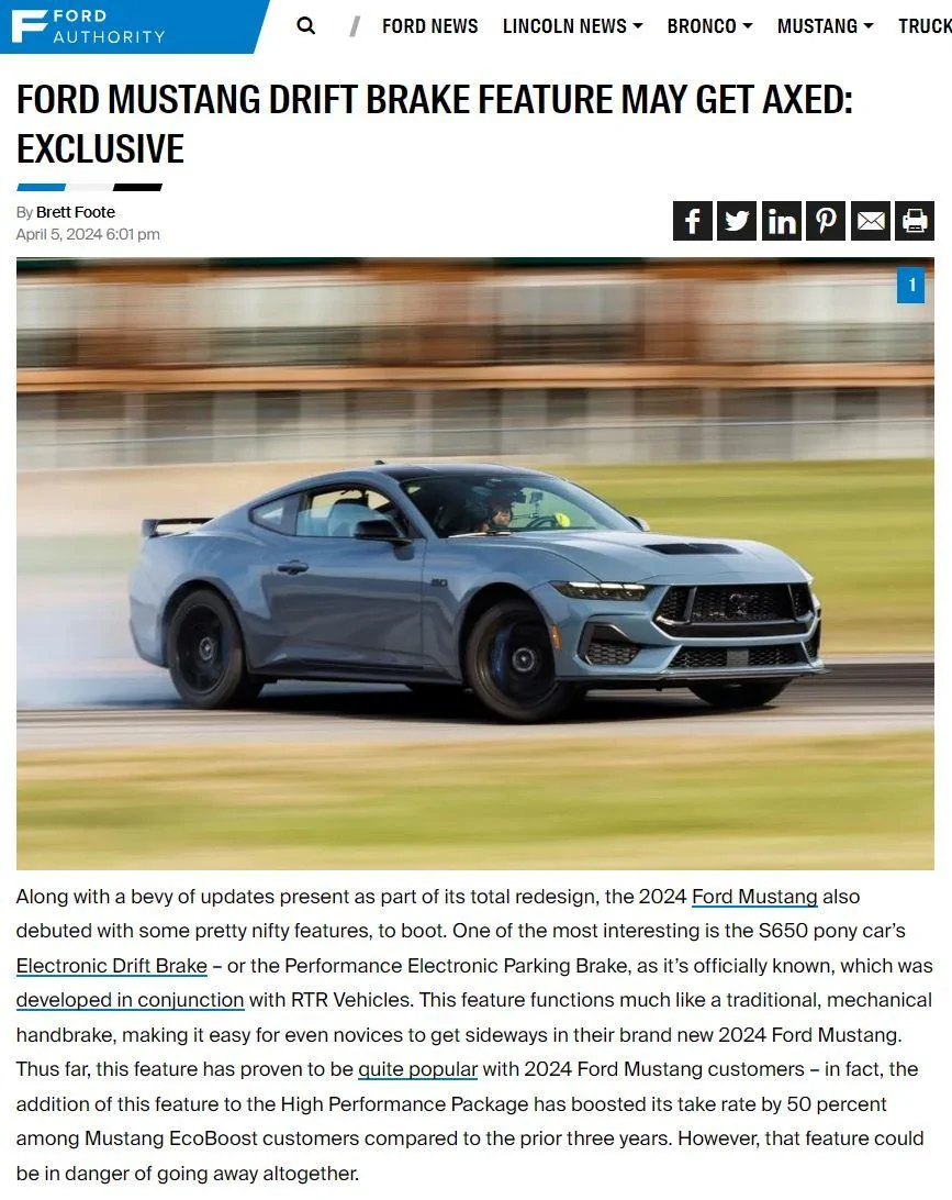S650 Mustang 2024 Mustang Australia (AU) Pricing and Timing Schedule Captur