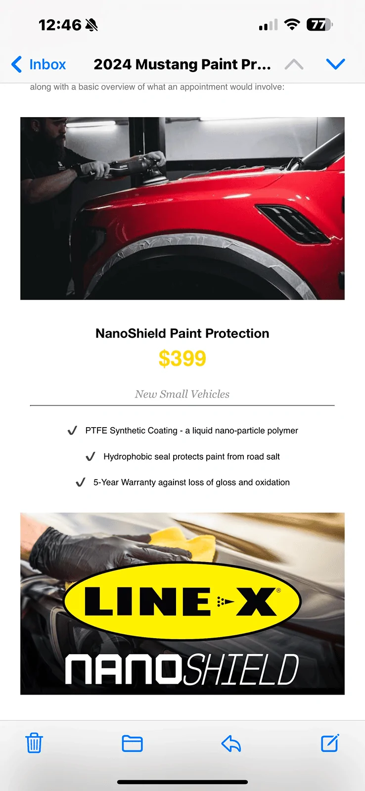 S650 Mustang Line - X Nano Shield IMG_0470