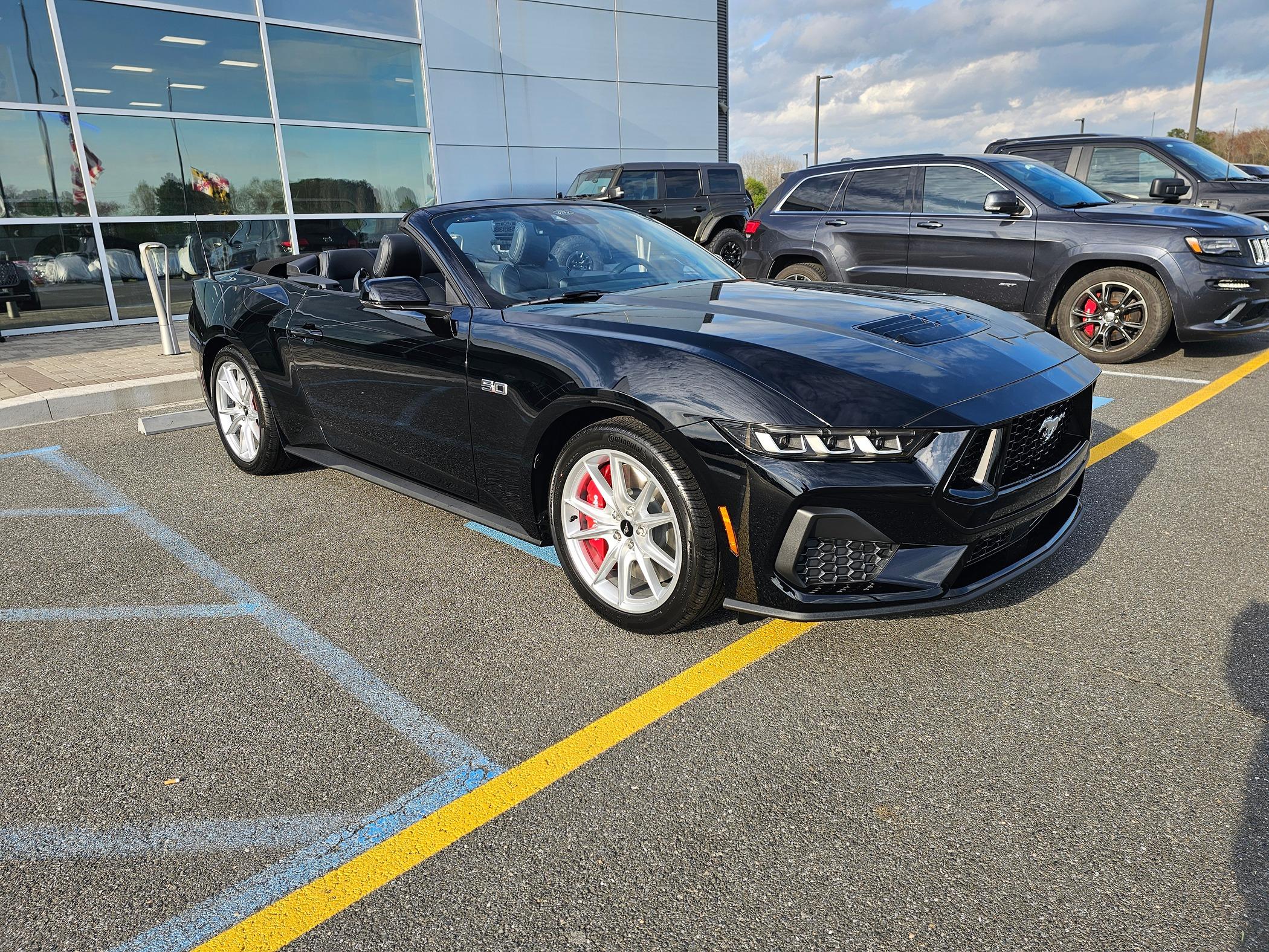 S650 Mustang Put my GT Premium Convertible order in today 1000012521