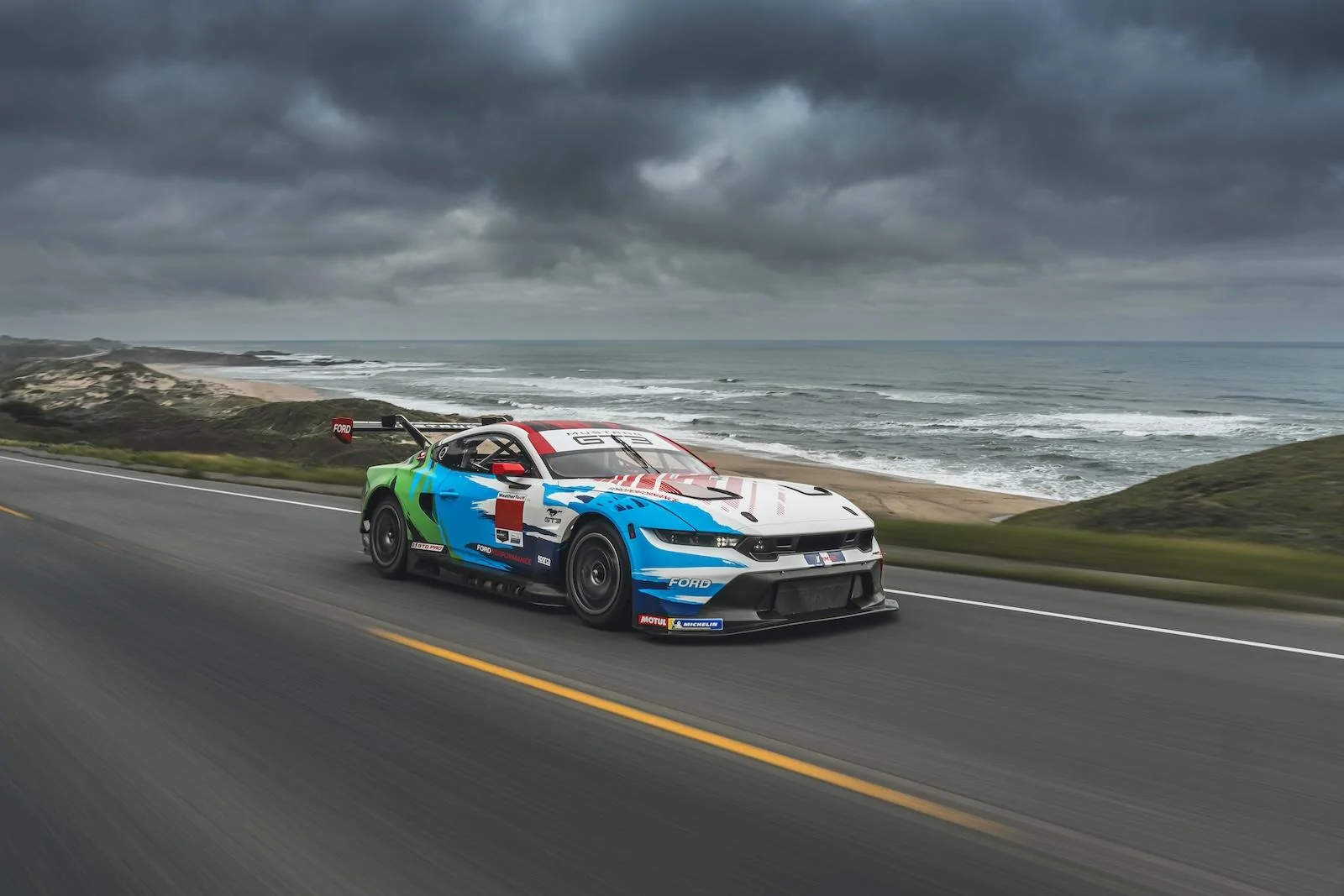 S650 Mustang New Mustang GT3 "Champion Spirit" Livery Evokes Heritage Racing A1_09134