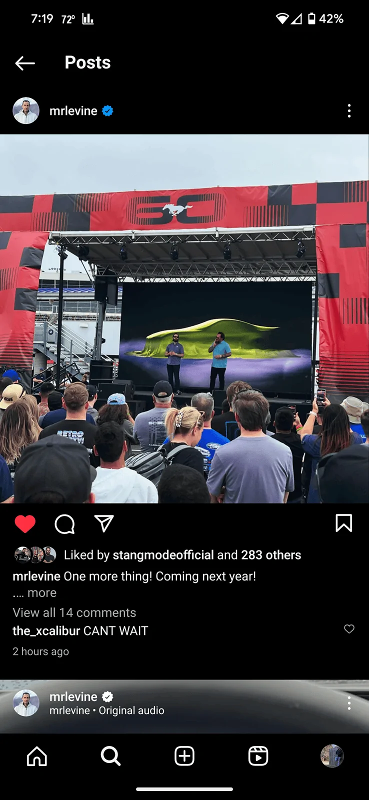 S650 Mustang Ford Teases "New Addition to the Mustang Stable" Coming in 2025 Screenshot_20240417-191908