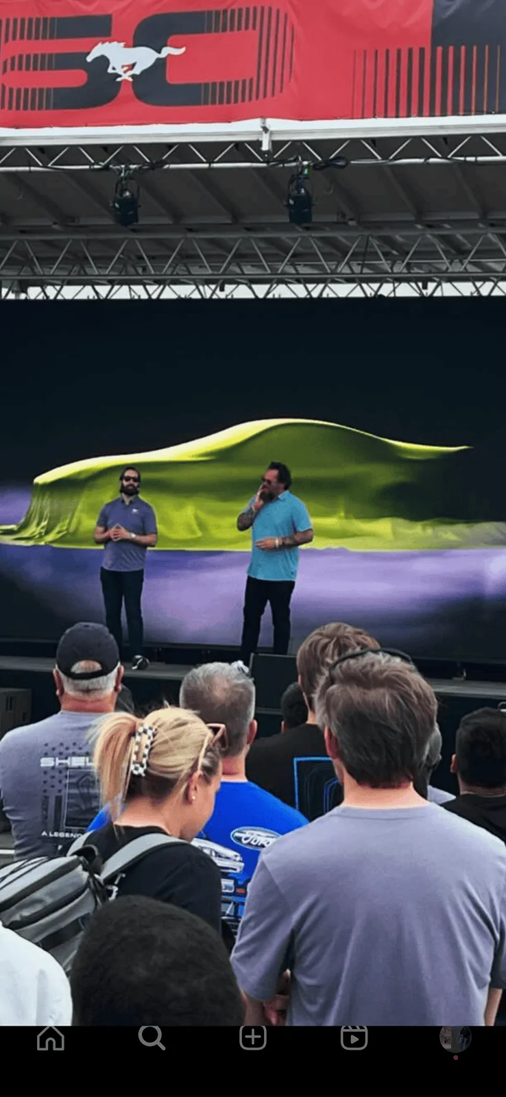 S650 Mustang Ford Teases "New Addition to the Mustang Stable" Coming in 2025 Screenshot_20240417-201437