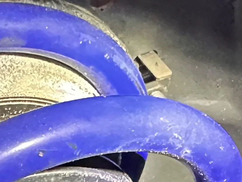 S650 Mustang Front suspension "clunks" when driving over bump/dips after mild Steeda lowering springs. IMG_6190